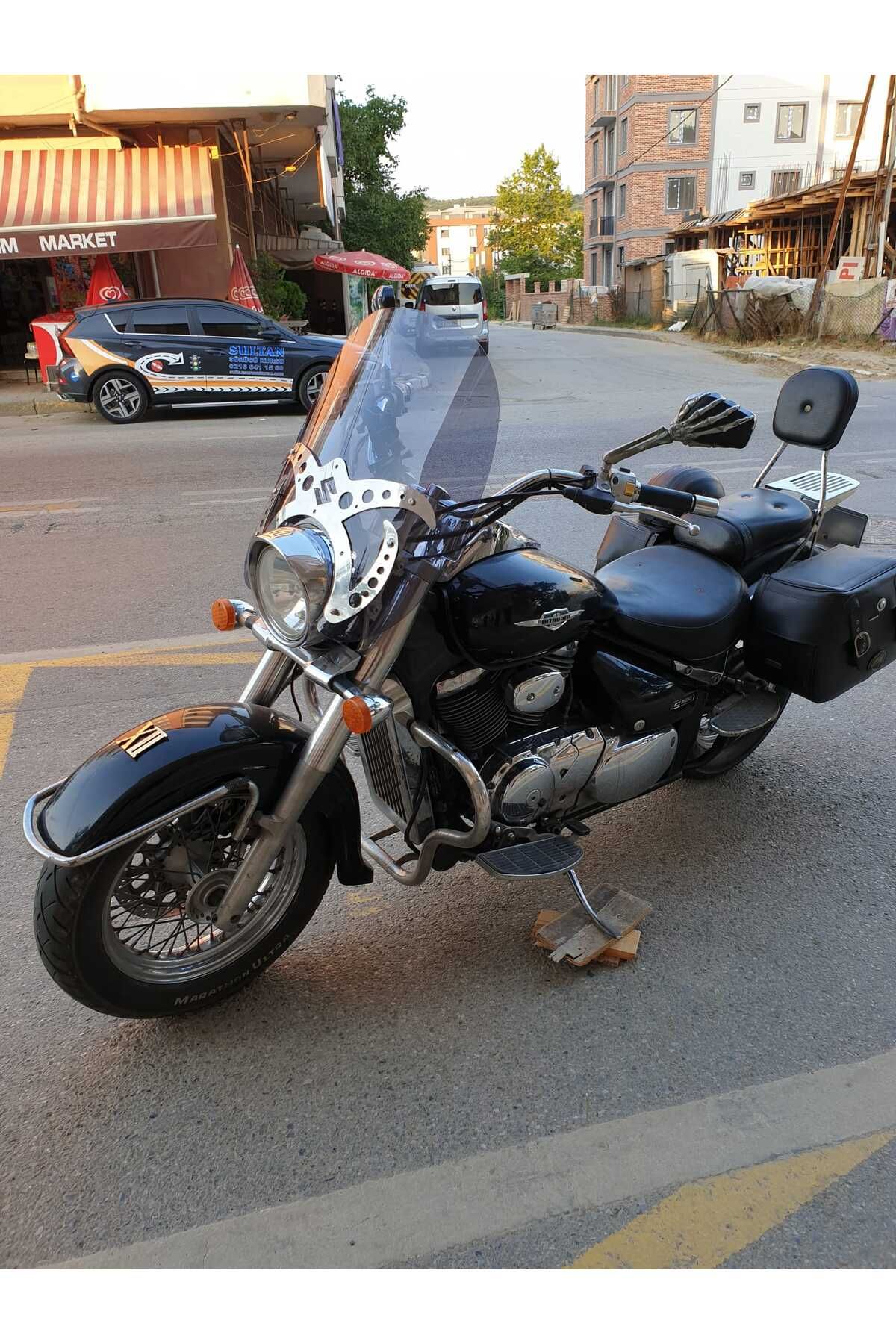 Suzuki V-VL-C Siperlik Ön Cam 2001-2013 Model 61cm Füme Renkli 4mm APARAT GÖNDERİLMEYECEK
