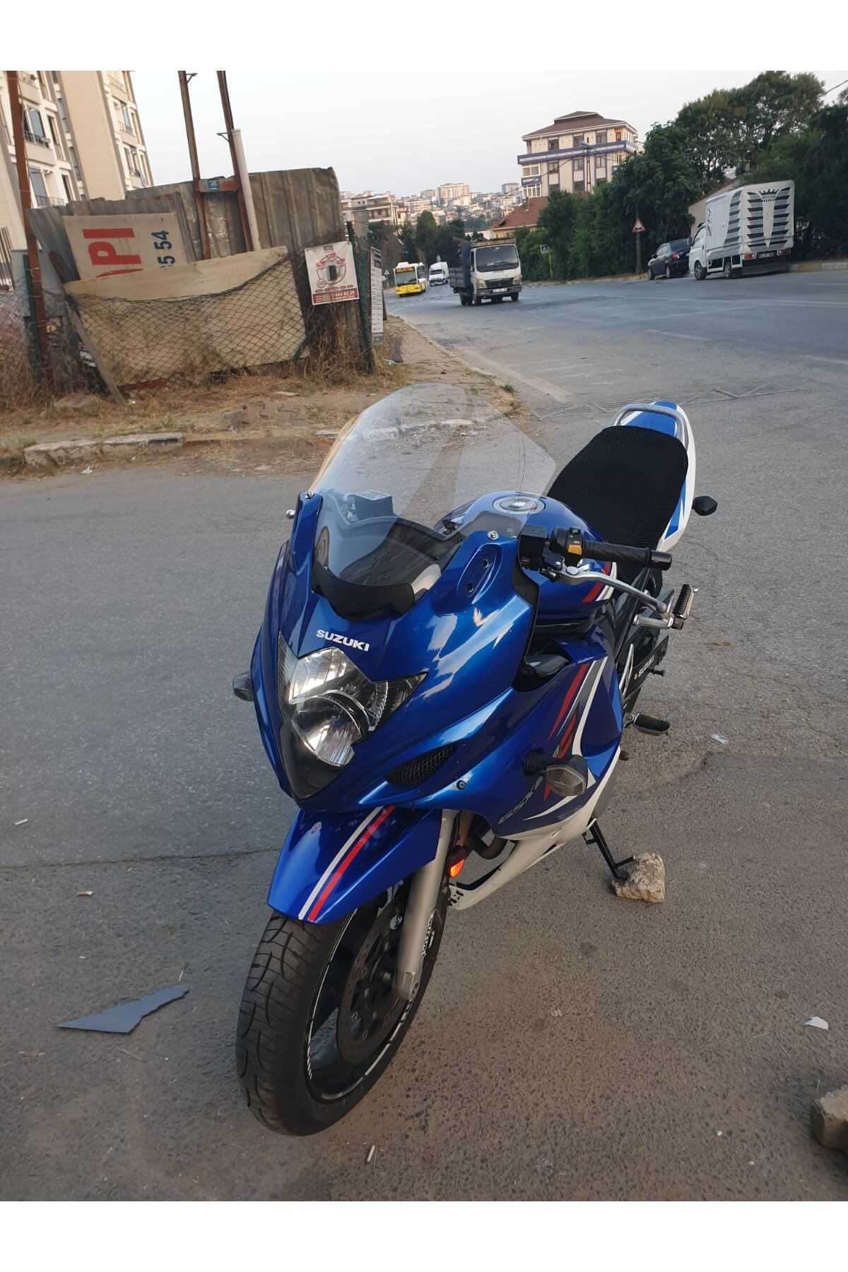 Suzuki GSX 650 F Siperlik Ön Cam 2008 2012 Model 40cm Şeffaf Renkli