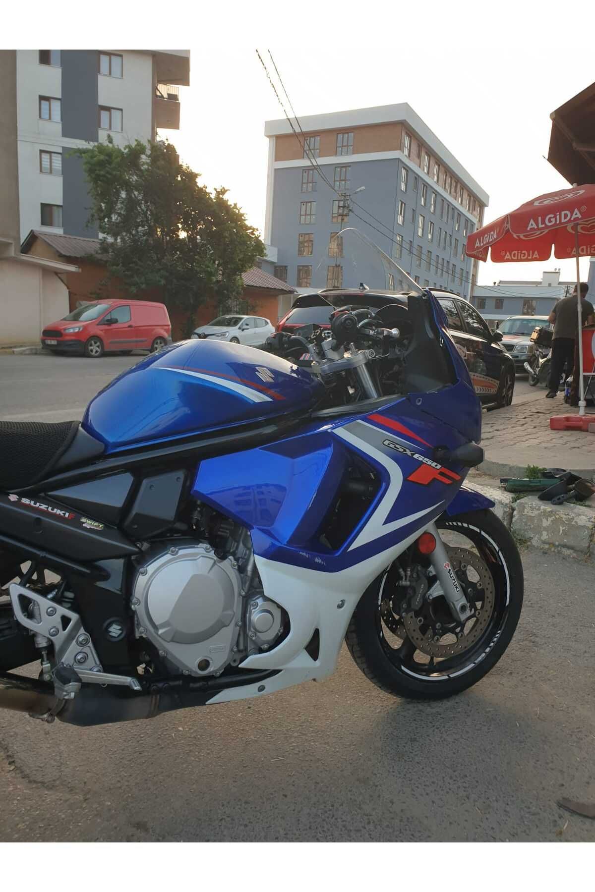 Suzuki GSX 650 F Siperlik Ön Cam 2008 2012 Model 40cm Şeffaf Renkli