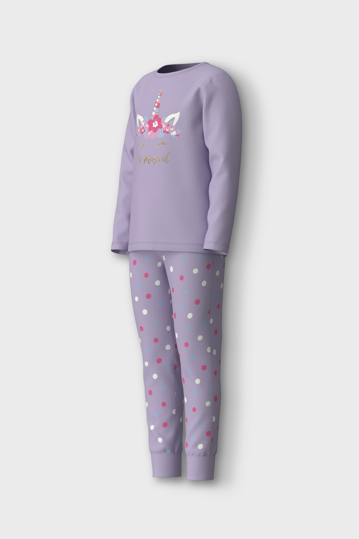 name ıt-NKFNIGHTSET - Pasztell lila Varázslatos Noos 1