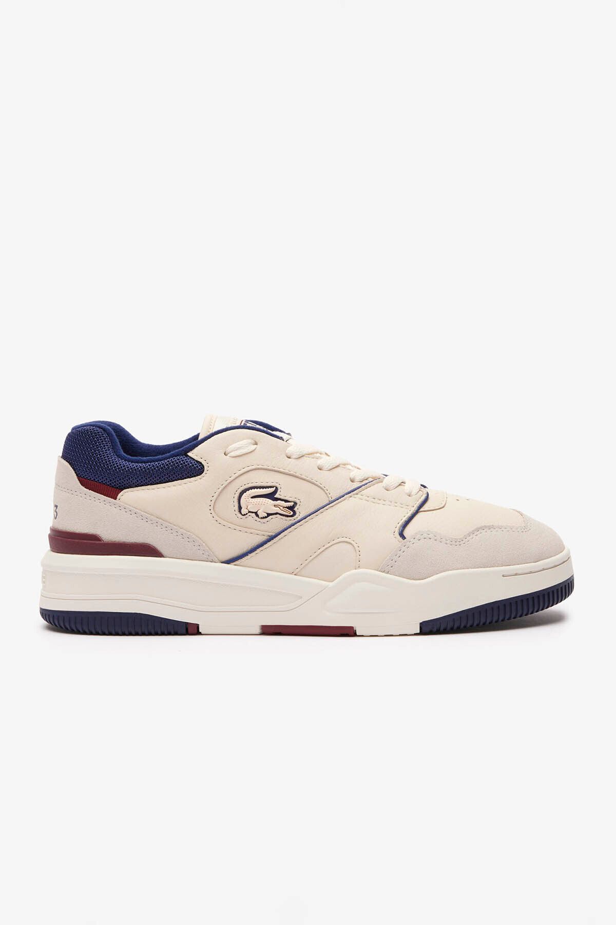 Lacoste 46sma0088 - Torba W Kolorze Off Wht/nvy Model White And Neviye Color Mężczyzna - 46.5