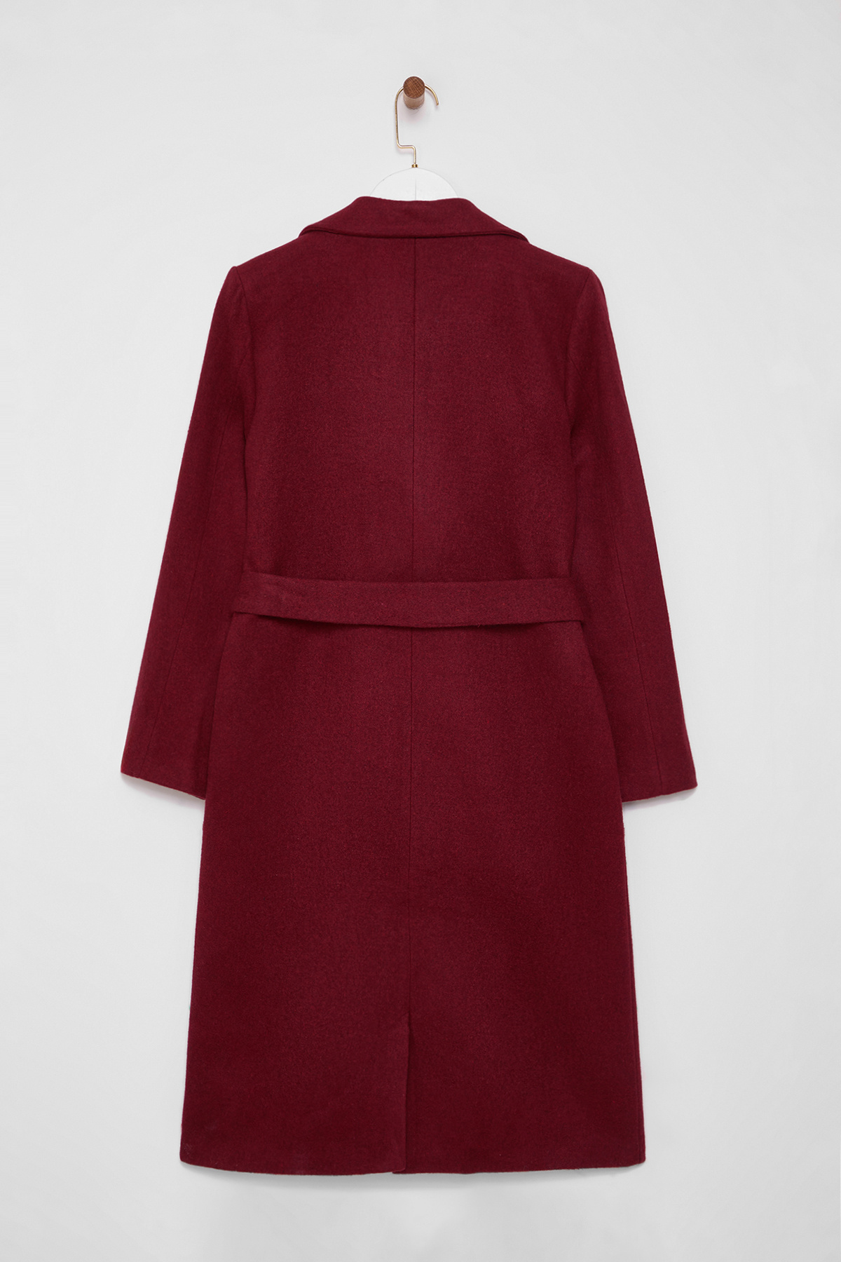 Trendyol Collection-Palton roșu cu curea - TWOAW23KB00018 7
