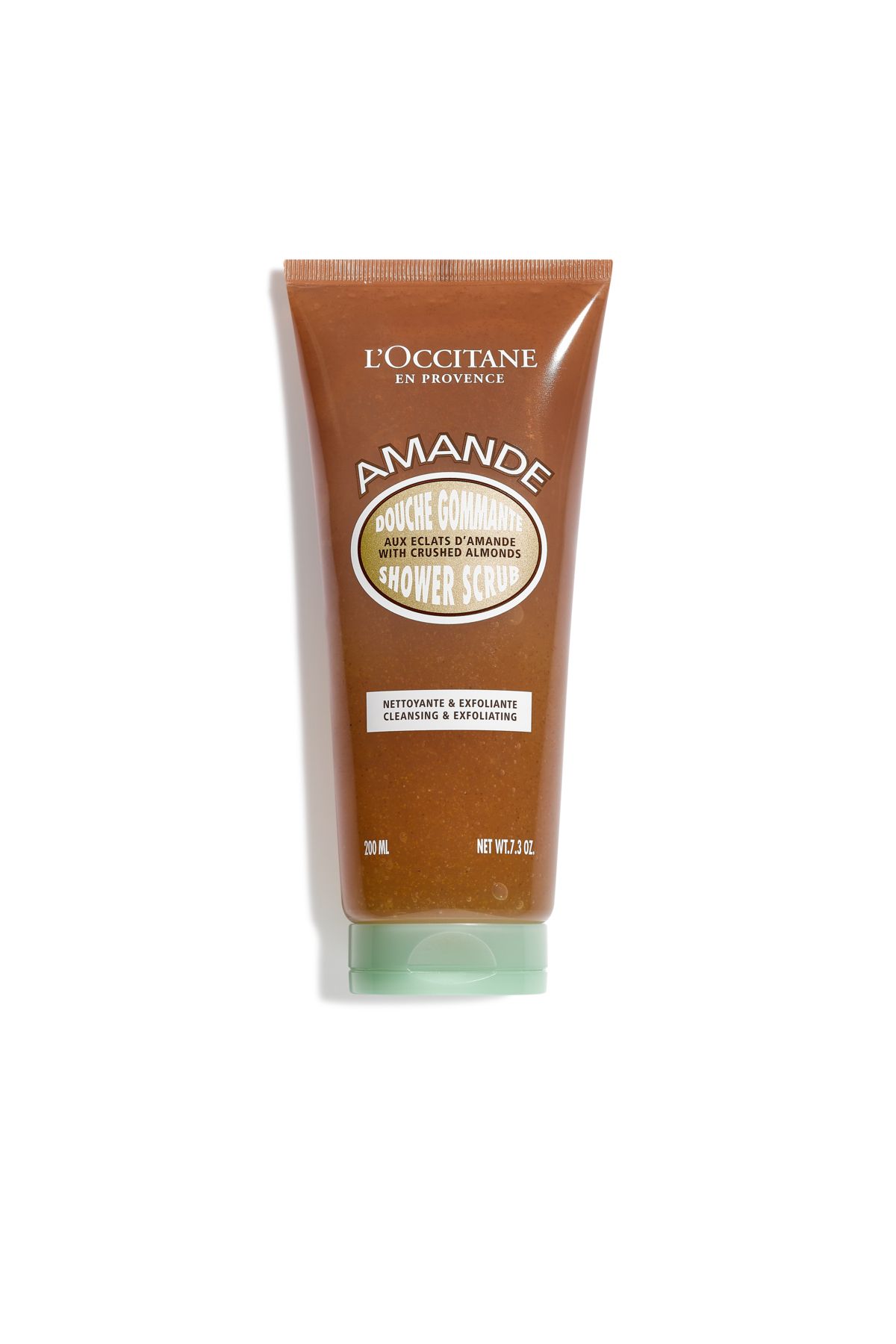 L'Occitane Purifying Shower Scrub Containing Sweet Almond Oil And Almond Peels 200 ml Demb.2854