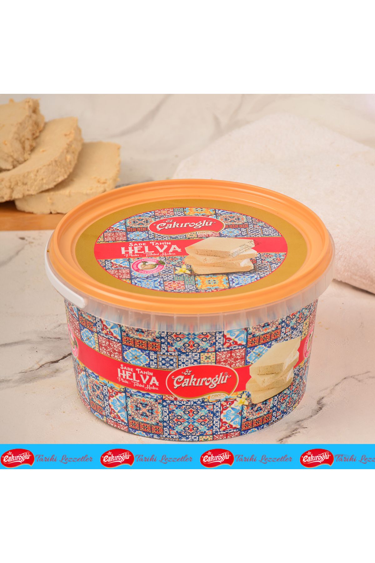 Öz Çakıroğlu Sade Helva 1400 gr - Glutensiz