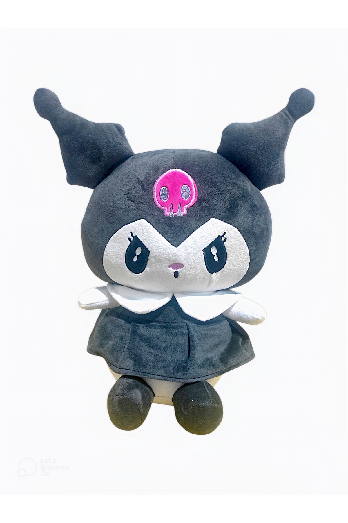 Brother Toys Dev Boy Kuromi Sanrio Karikatür Peluş Oyuncak Siyah