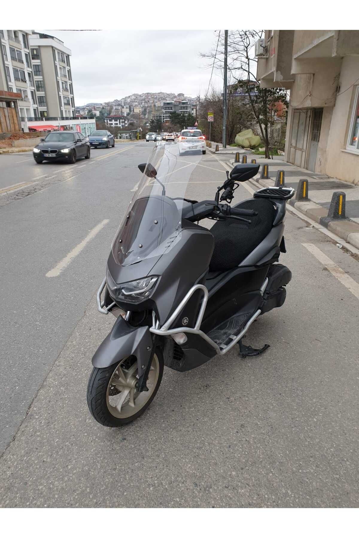 Falcon Cmax 155 Siperlik Ön Cam 2023-2025 Model 65cm Şeffaf Renkli 4mm ORTA BOYLU CAM