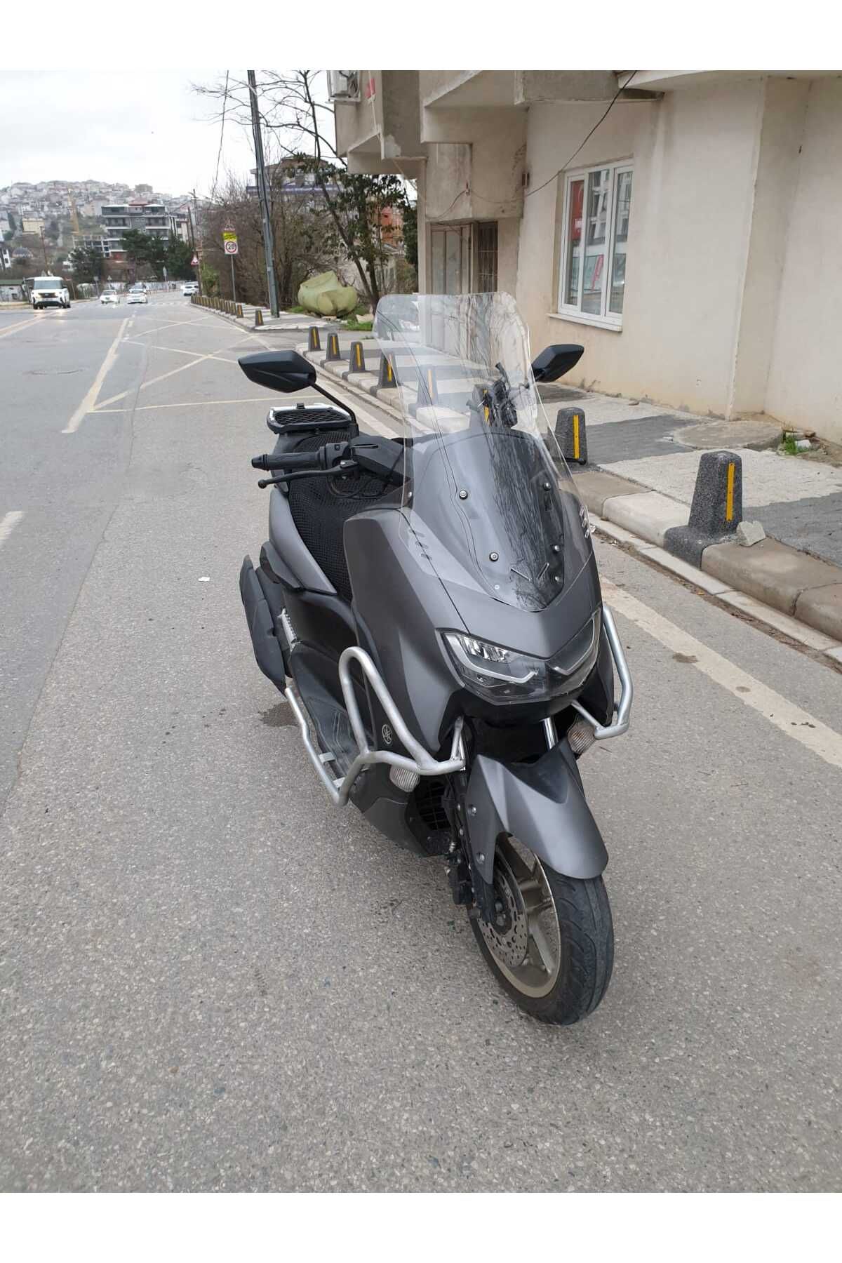 Falcon Cmax 155 Siperlik Ön Cam 2023-2025 Model 65cm Şeffaf Renkli 4mm ORTA BOYLU CAM