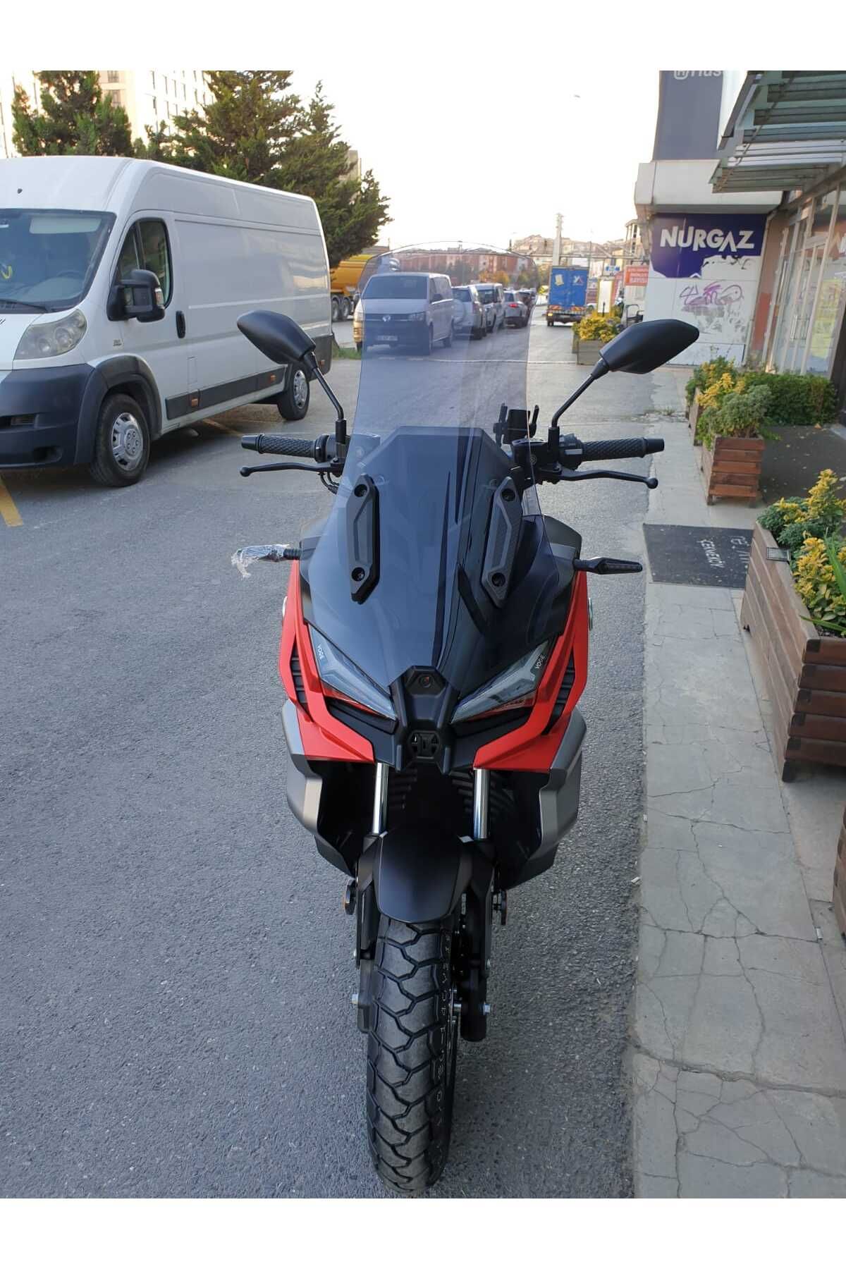 Voge SR1 ADV Siperlik Ön Cam 2023-2025 Model 71cm Füme Renkli 4mm