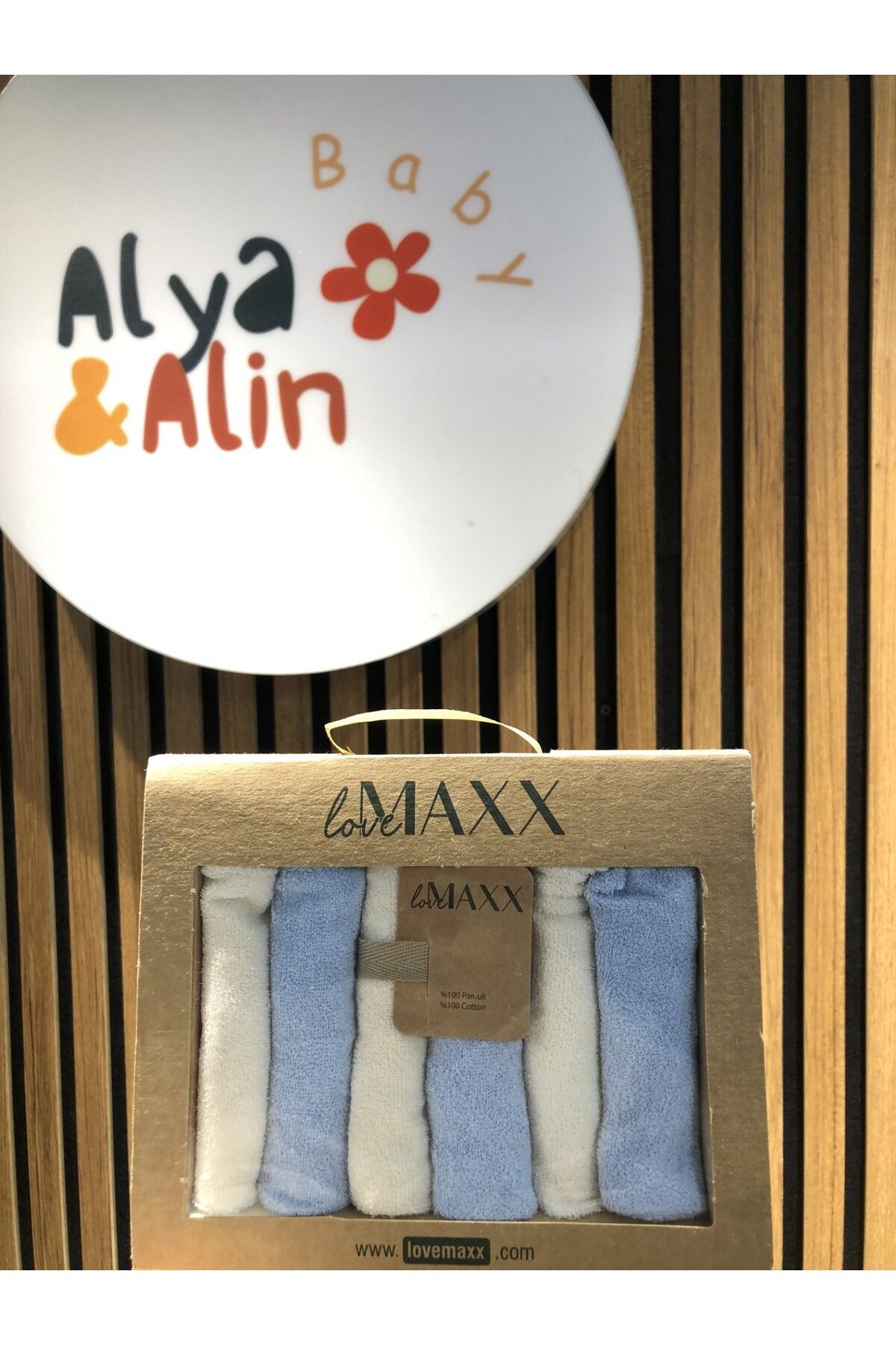 LOVE MAXX Unisex 6'lı Havlu Ağız Mendili