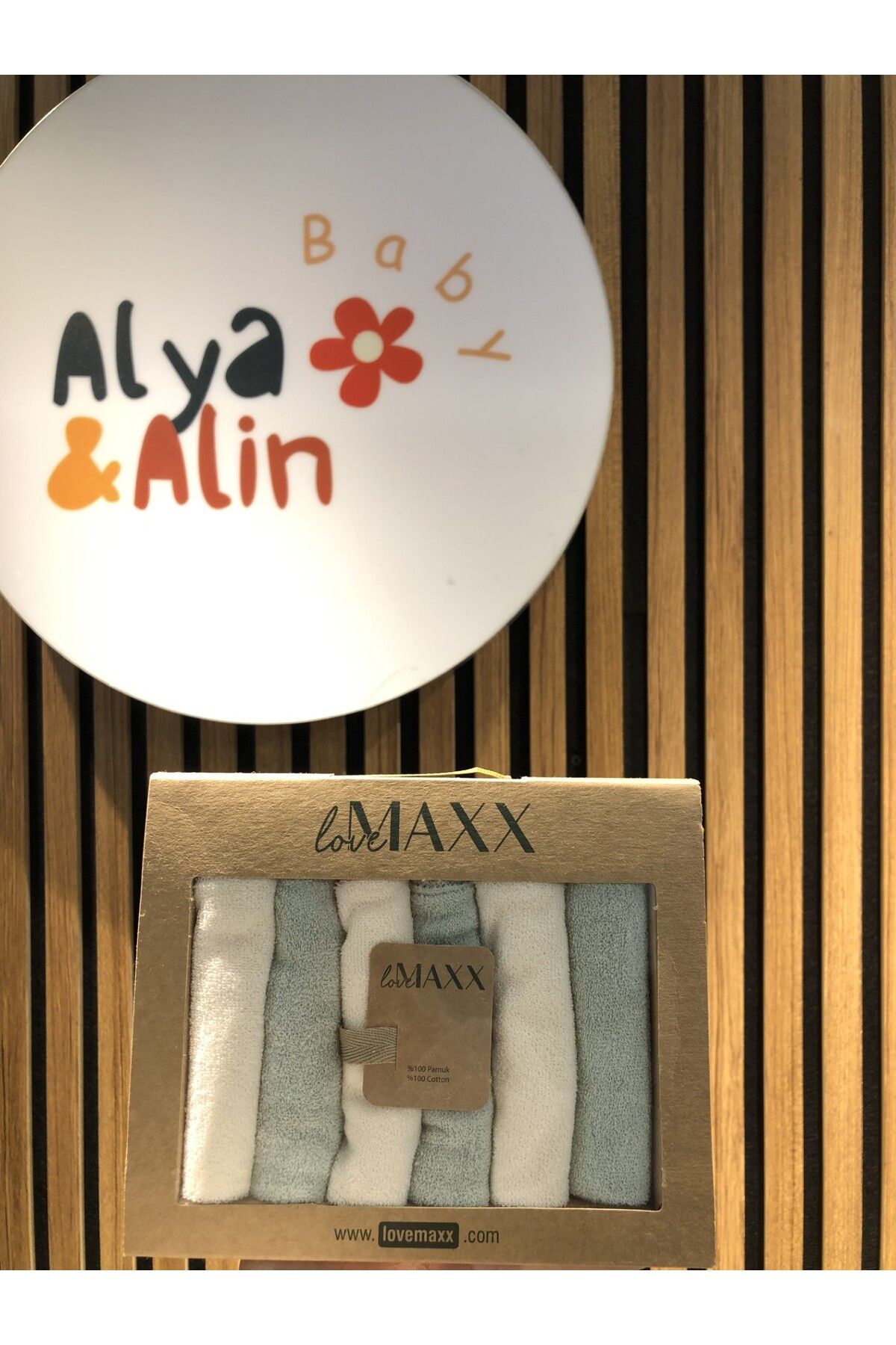 LOVE MAXX Unisex 6'lı Havlu Ağız Mendili