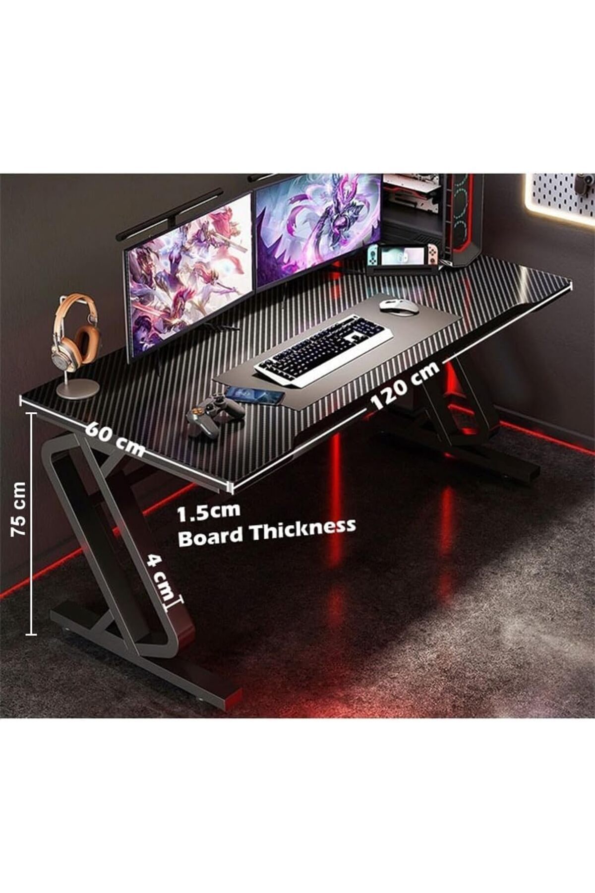 DubaiGallery-Computer And Multifunctional Gaming Table 120 cm 2