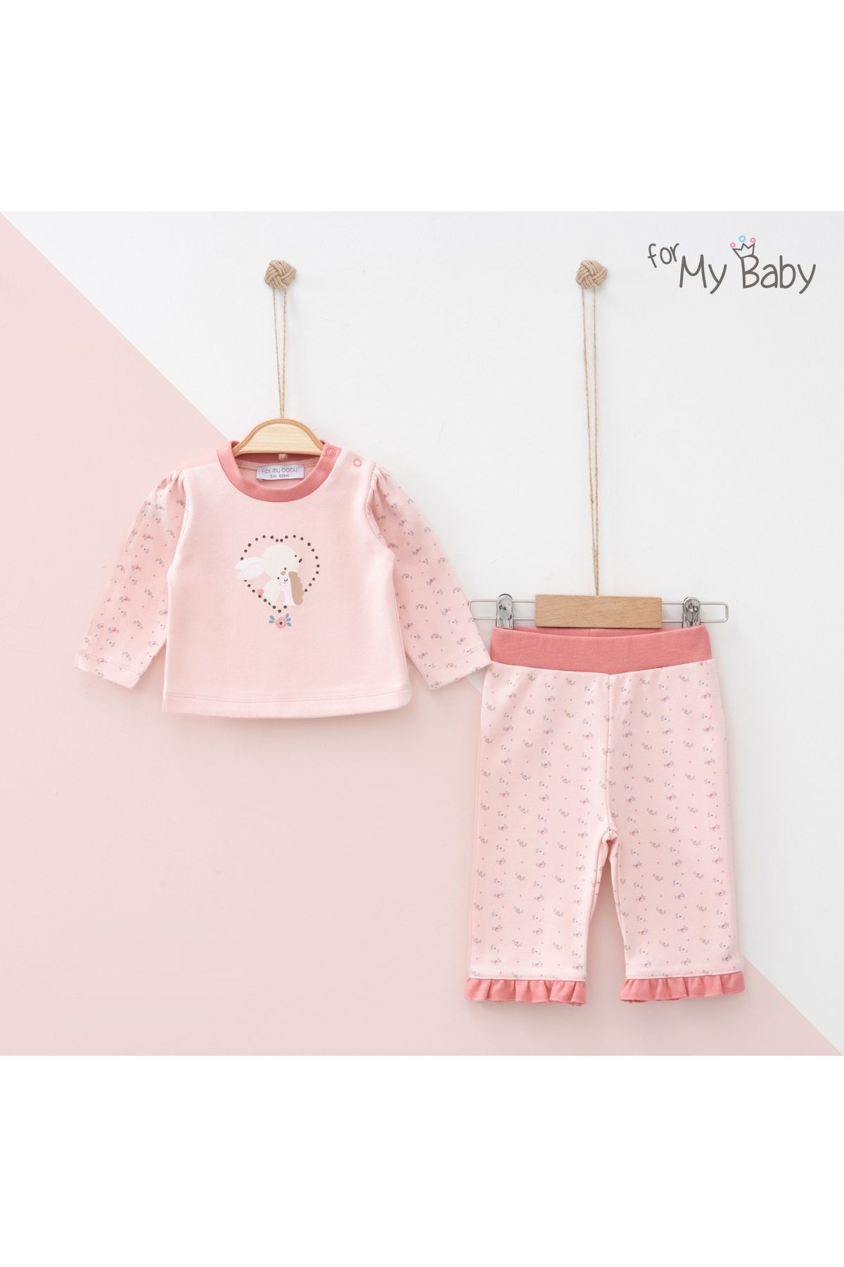 For My Baby-Pink Cute Set of 2 Sets 1