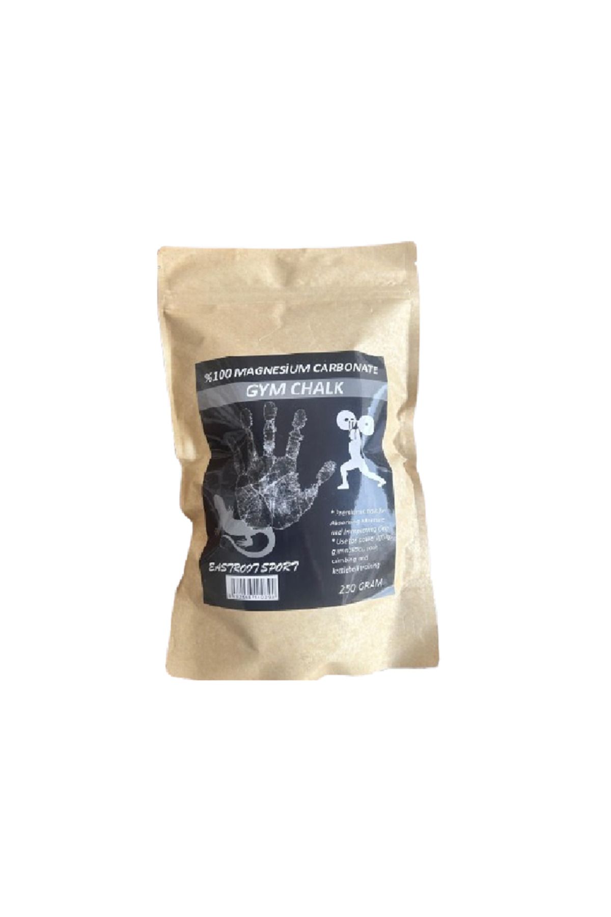 Eastroot-250 gr Gym Chalk Fitnes Crossfit and Gymnastics Magnesium Powder Powder for Weightlifting, Mountain Climbing 2