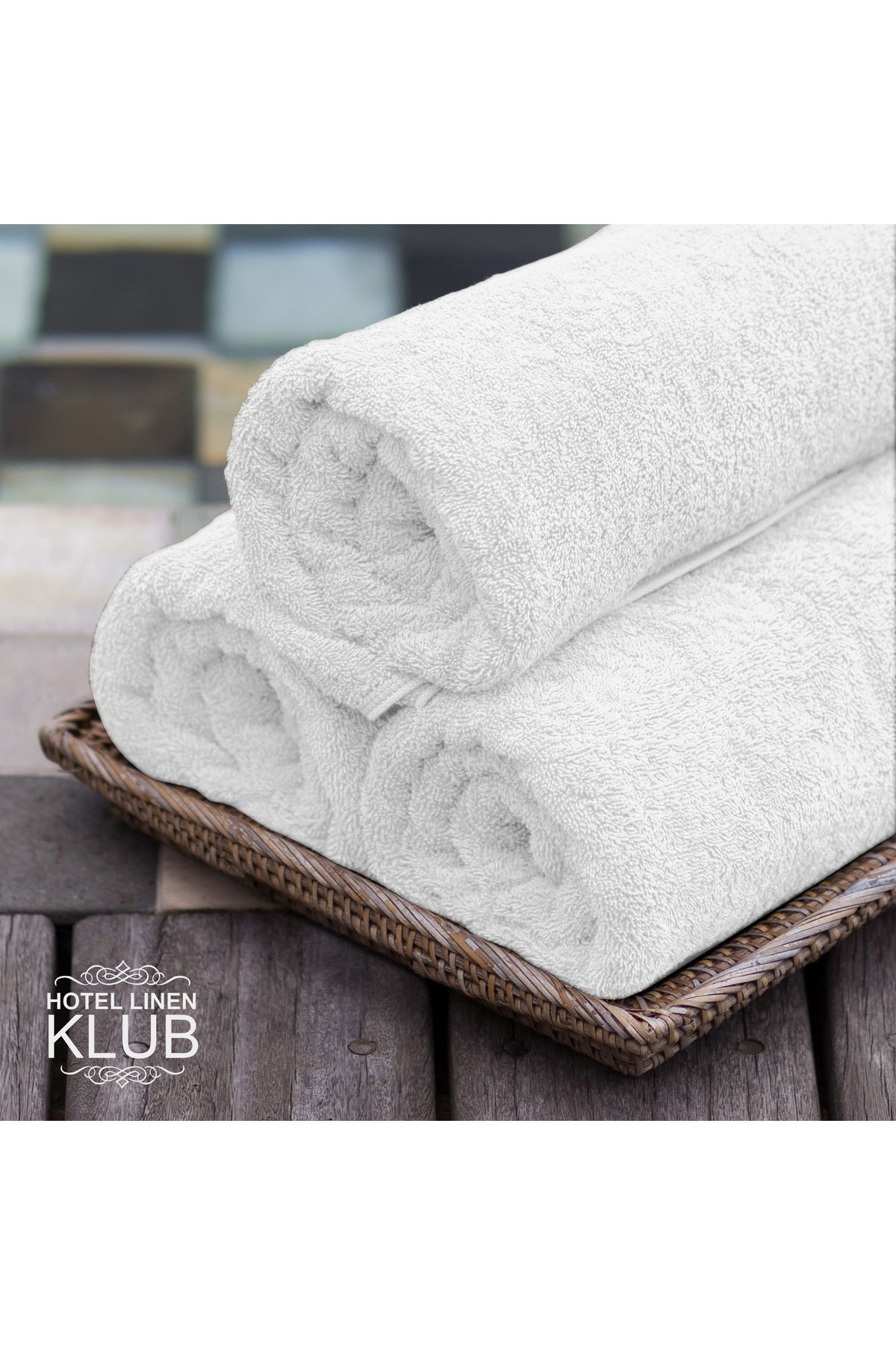 Hotel Linen Klub-600-GSM Cotton Terry Bath Towel Set - Soft & Highly Absorbent, Quick-Dry 3