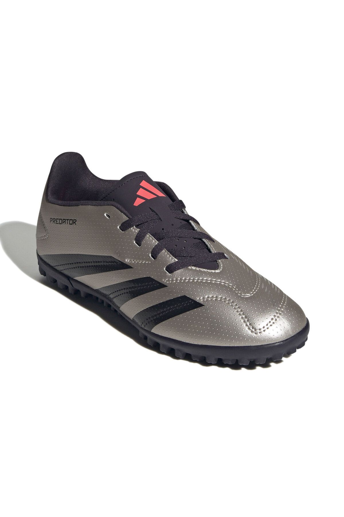 adidas-Predator Club Tf Kids Grey Astroturf Field Shoes (If6420) 3