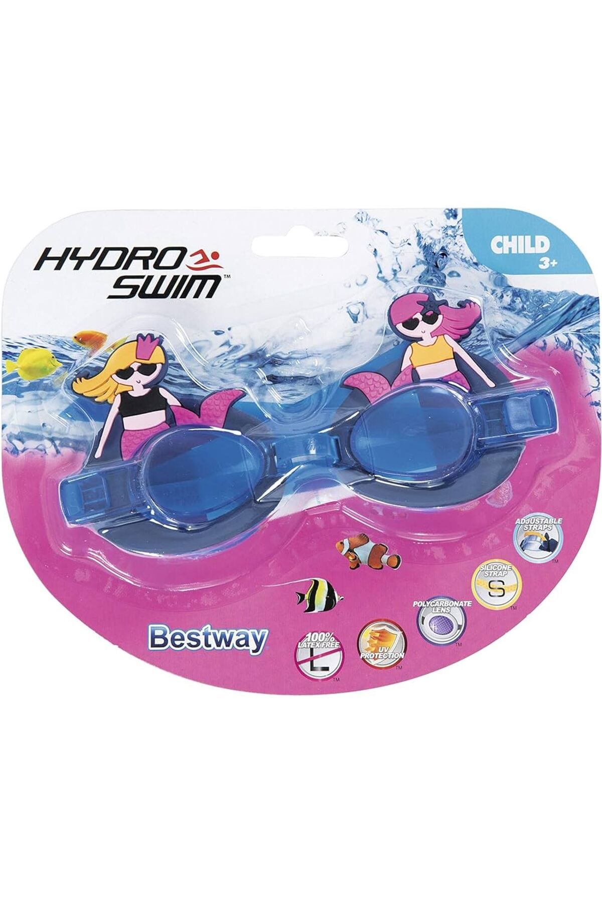 BESTWAY hydro swim figürlü deniz -havuz gözlüğü