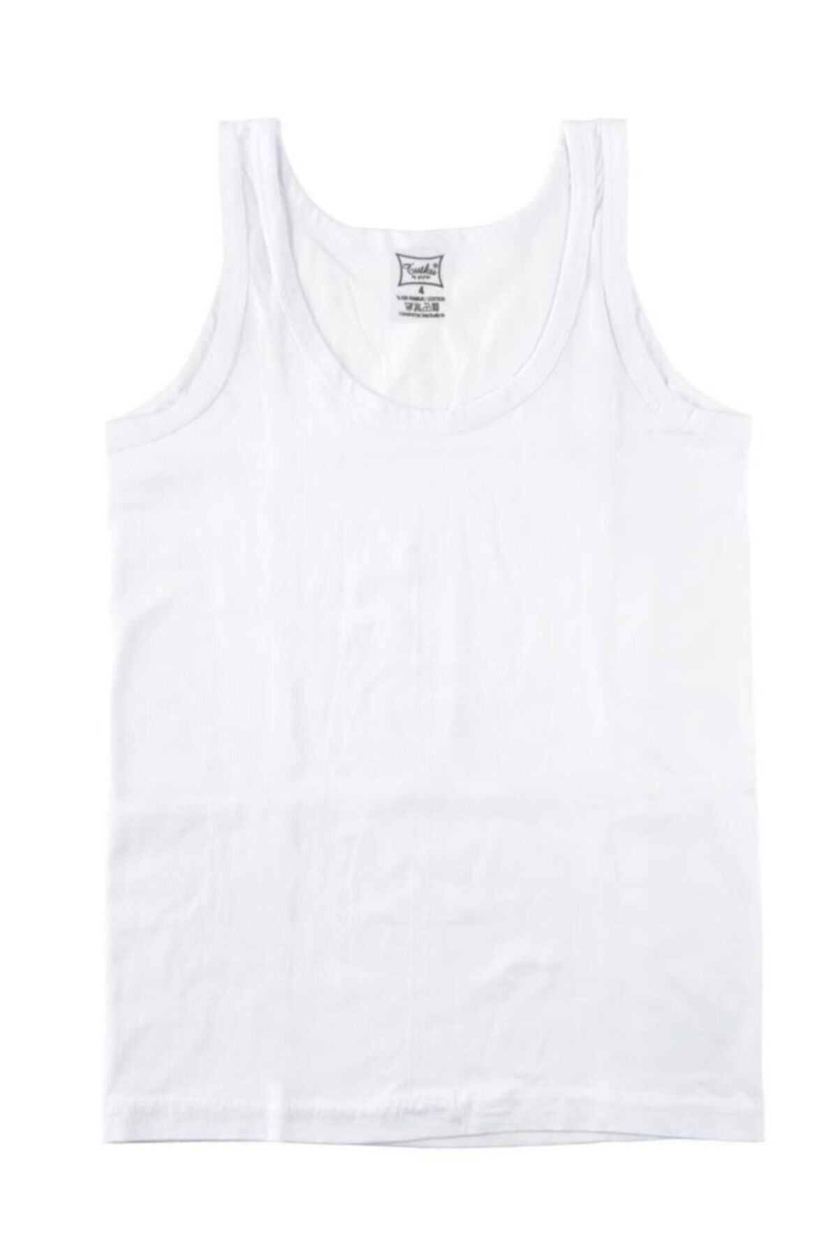 KEYAL Tutku Băiat Alb Pachet 4 Tricou Elf568tut0124ccm4 Masculin - 11–12 years