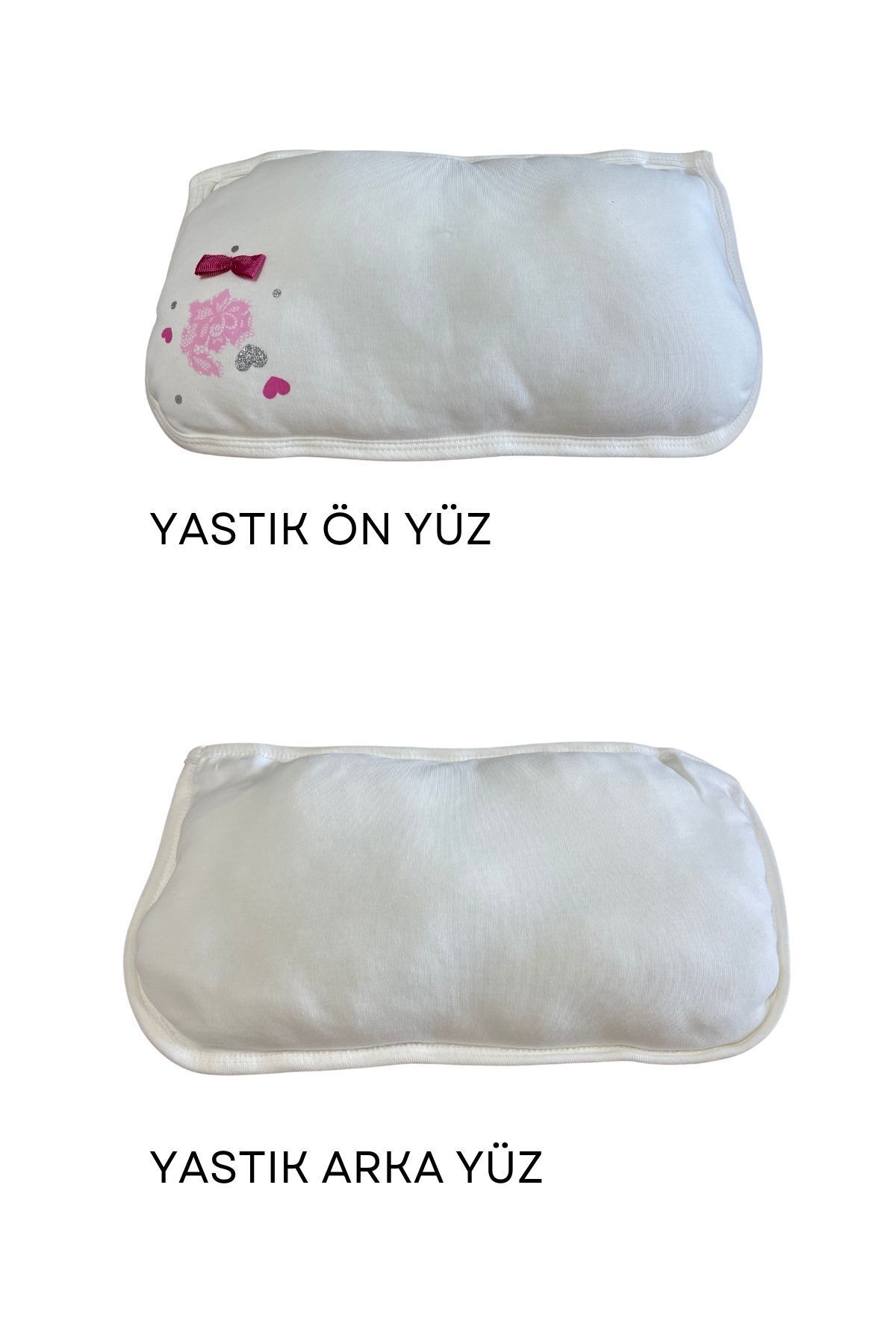 imajbebe Bebek Alt Açma Minderi, Bebek Bakım Örtüsü, Bebek Yastıklı Alt Değiştirme, %100 Pamuk, Kız Bebek fotoğrafı 4 (önizleme)