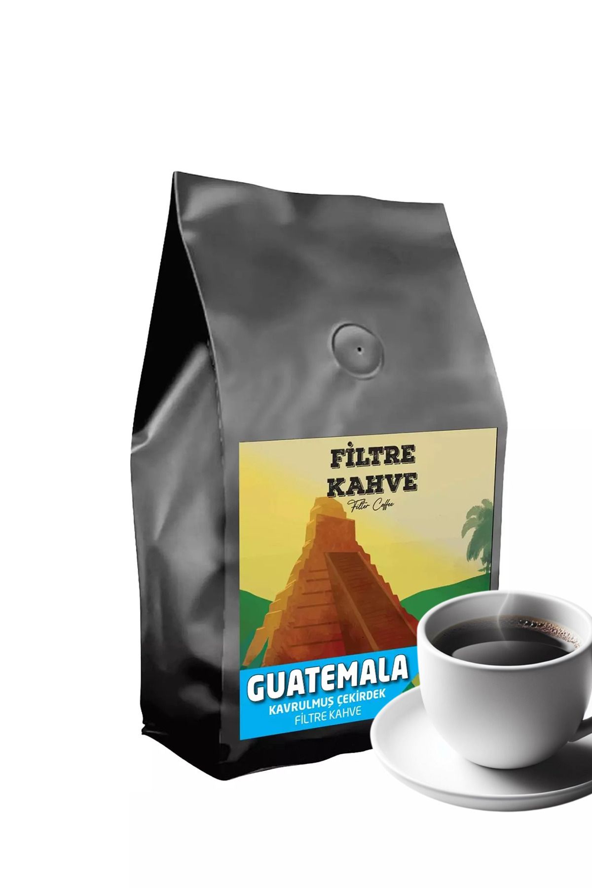 OrdoVeni Guatemala Kavrulmuş Çekirdek Filtre Kahve 250 Gr- Geleneksel Lezzet, Taze Ve Pratik - Coffee