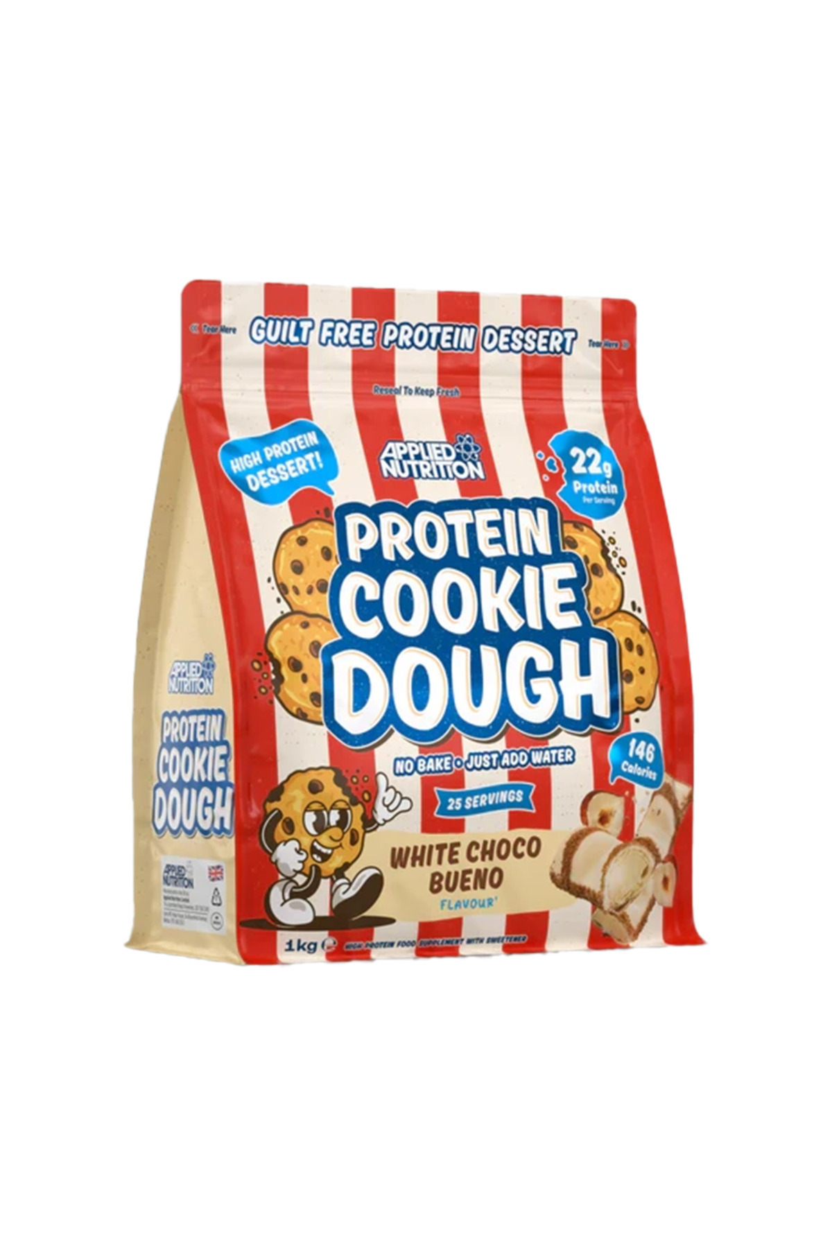 applied nutrition-Applied Nutrition Protein Cookie Dough, White Choco Bueno, 1 kg 1
