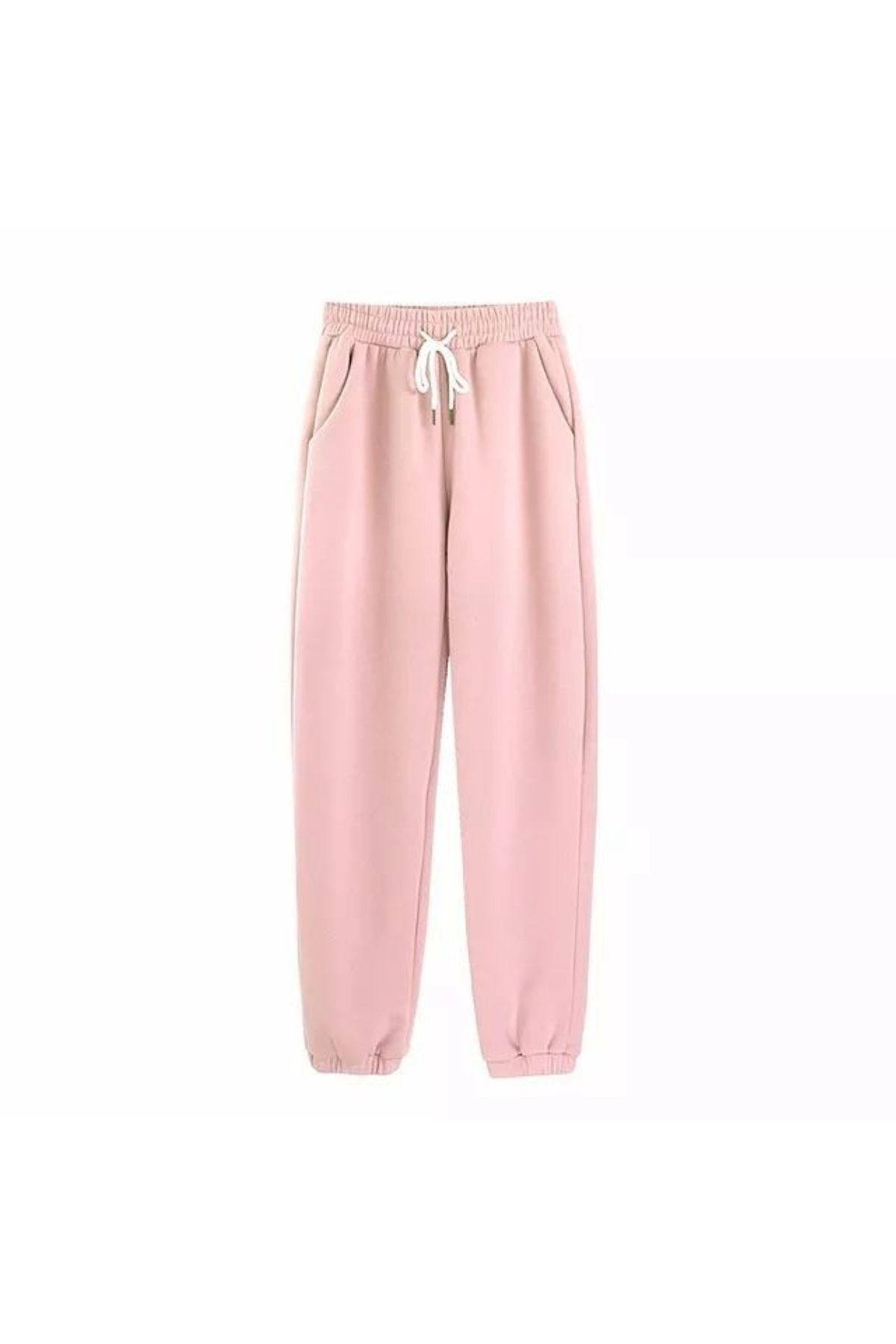 JustBS-Winter Cotton Pink Sweatpants 5