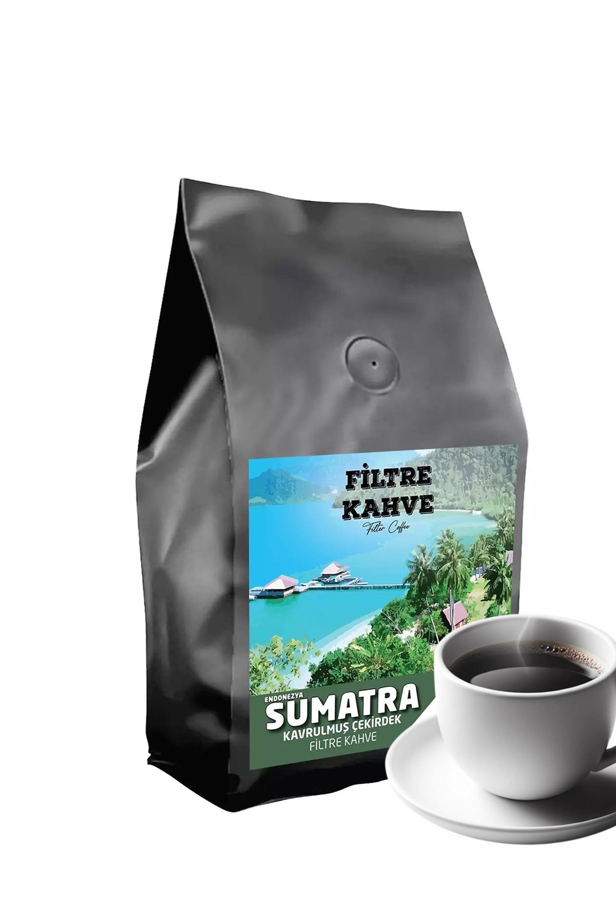 OrdoVeni Endonezya Sumatra Kavrulmuş Çekirdek Filtre Kahve 250 Gr- Geleneksel Lezzet, Taze Ve Pratik - Coffee