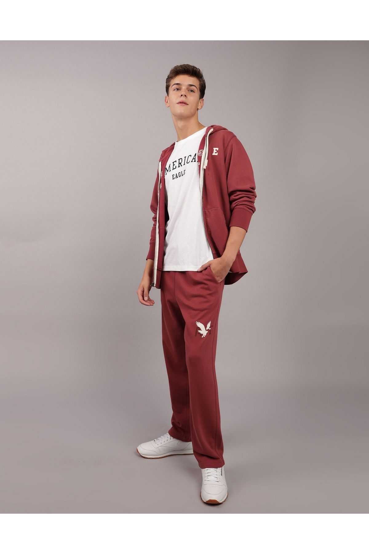 AMERICAN EAGLE-بنطال AE Fleece Dorm 1