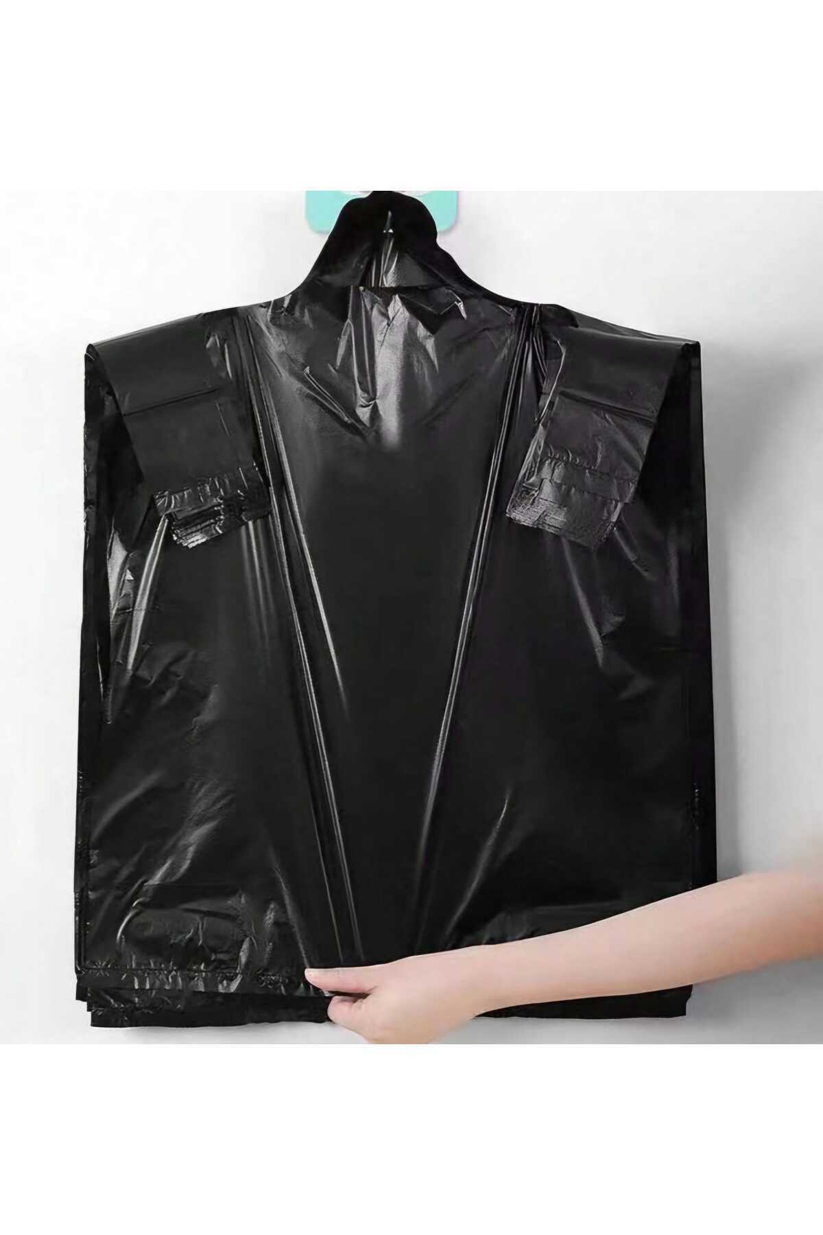 Siyah Hışır Atlet Poşet Market Manav Poşeti Çöp Poşeti Kalın Küçük Boy 1kg — Koksal Pack — Paketleme Malzemesi (5)