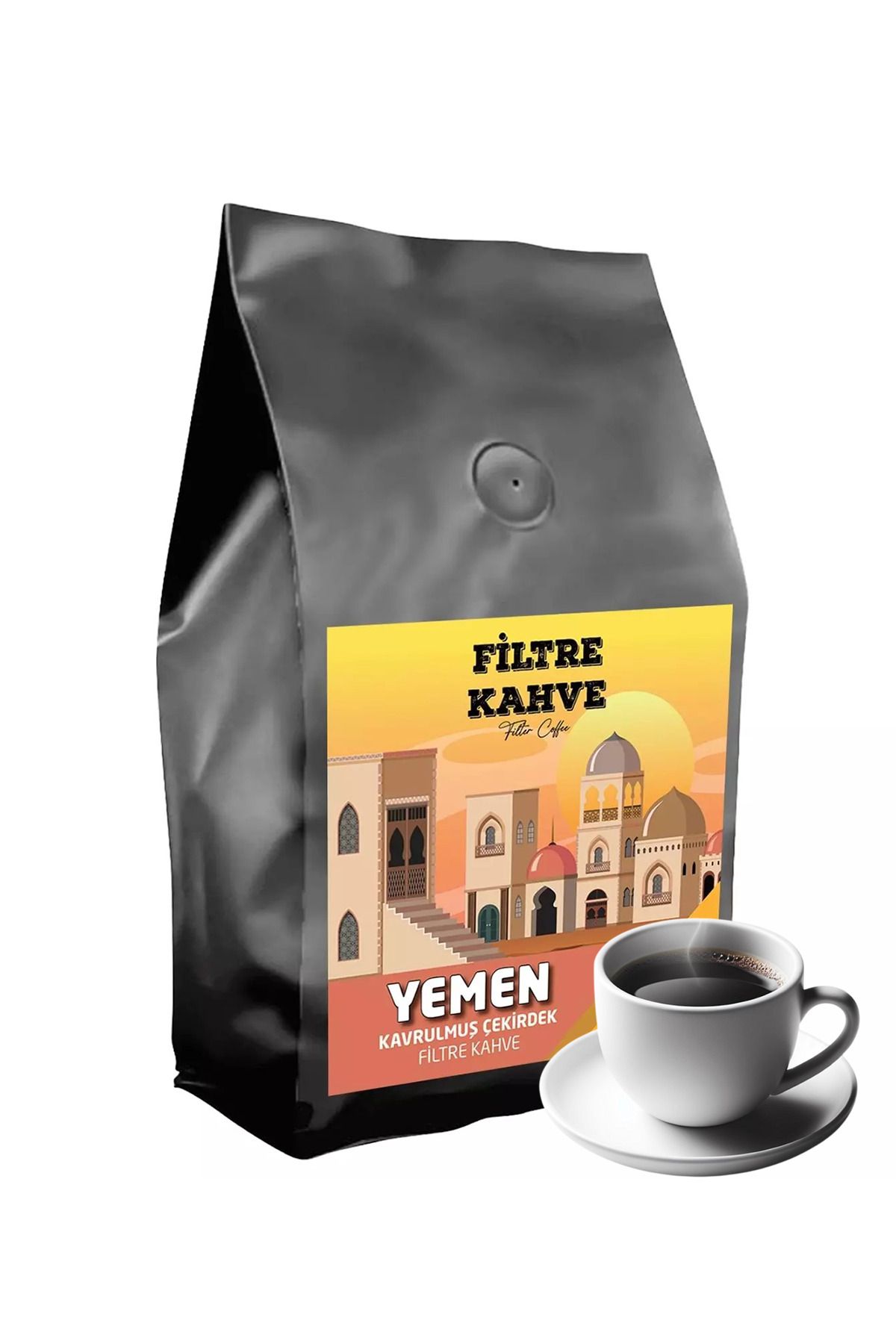 OrdoVeni Yemen Kavrulmuş Çekirdek Filtre Kahve 250 Gr- Geleneksel Lezzet, Taze Ve Pratik - Coffee