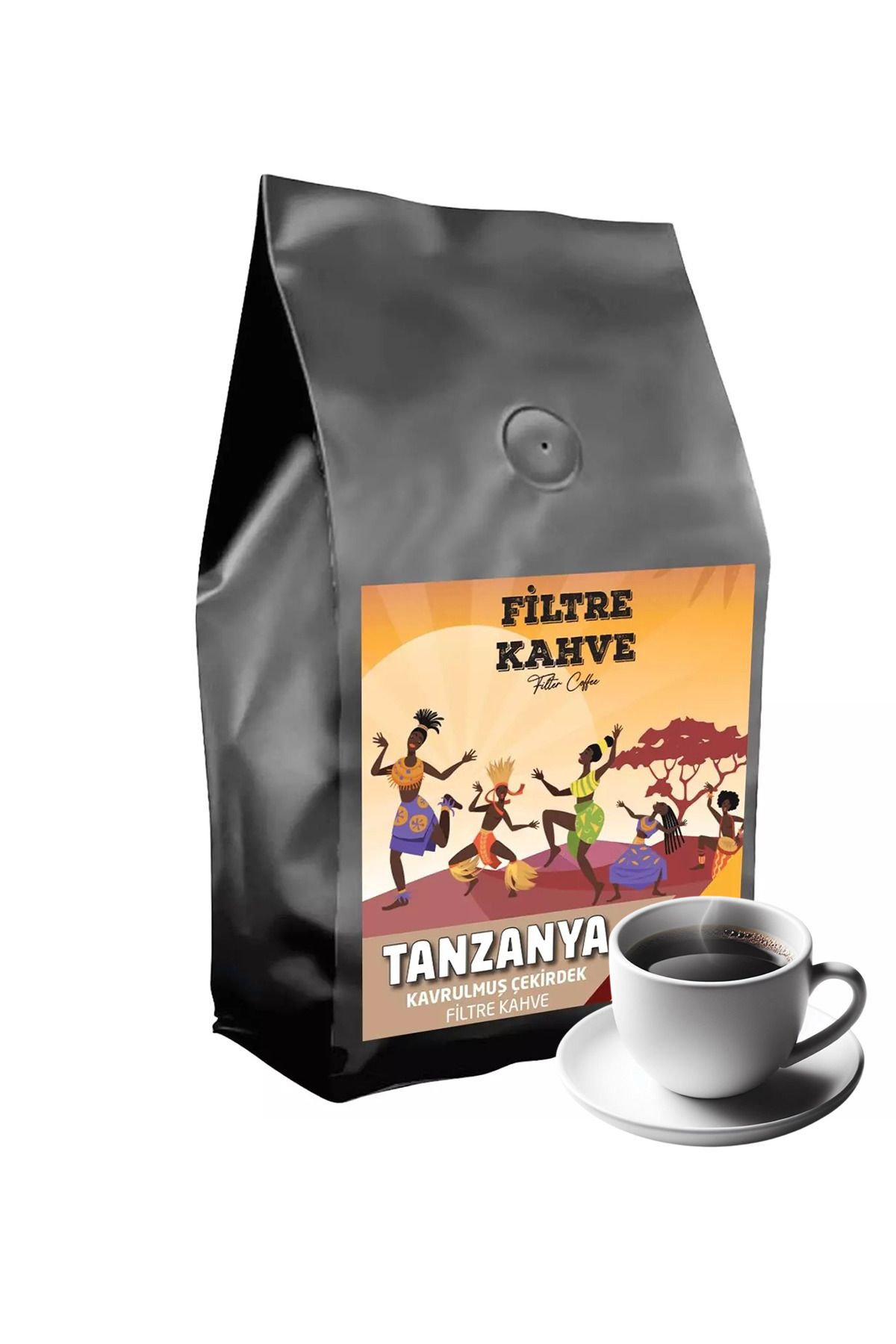 OrdoVeni Tanzanya Kavrulmuş Çekirdek Filtre Kahve 250 Gr- Geleneksel Lezzet, Taze Ve Pratik - Coffee