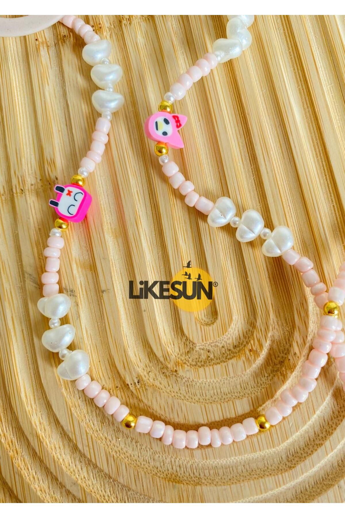 LiKESUN HOME-Fimo Children's Glasses Strap Eyeglasses Lanyard Glasses Chain 4