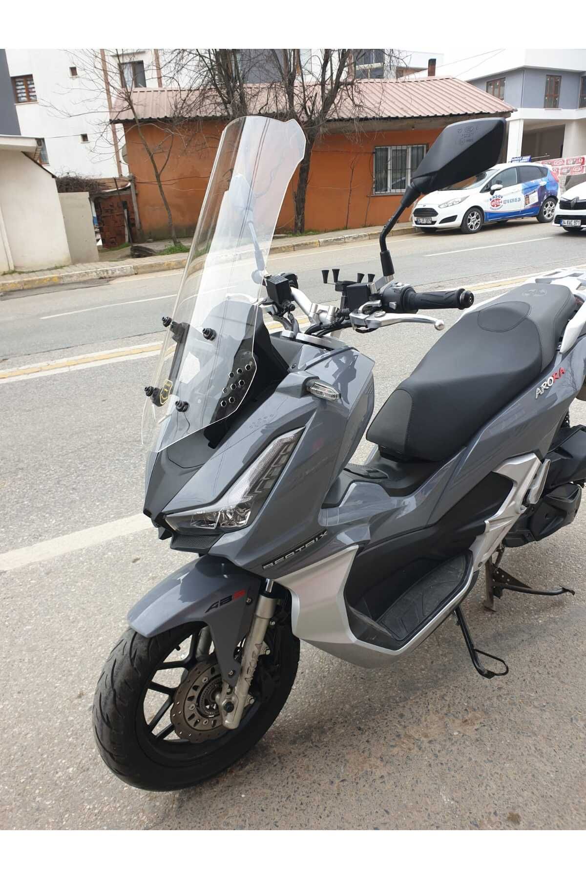 Arora Beatrix 150 Siperlik Ön Cam 2023-2025 Model 65cm Şeffaf Renkli 4mm ORTA BOYLU CAM