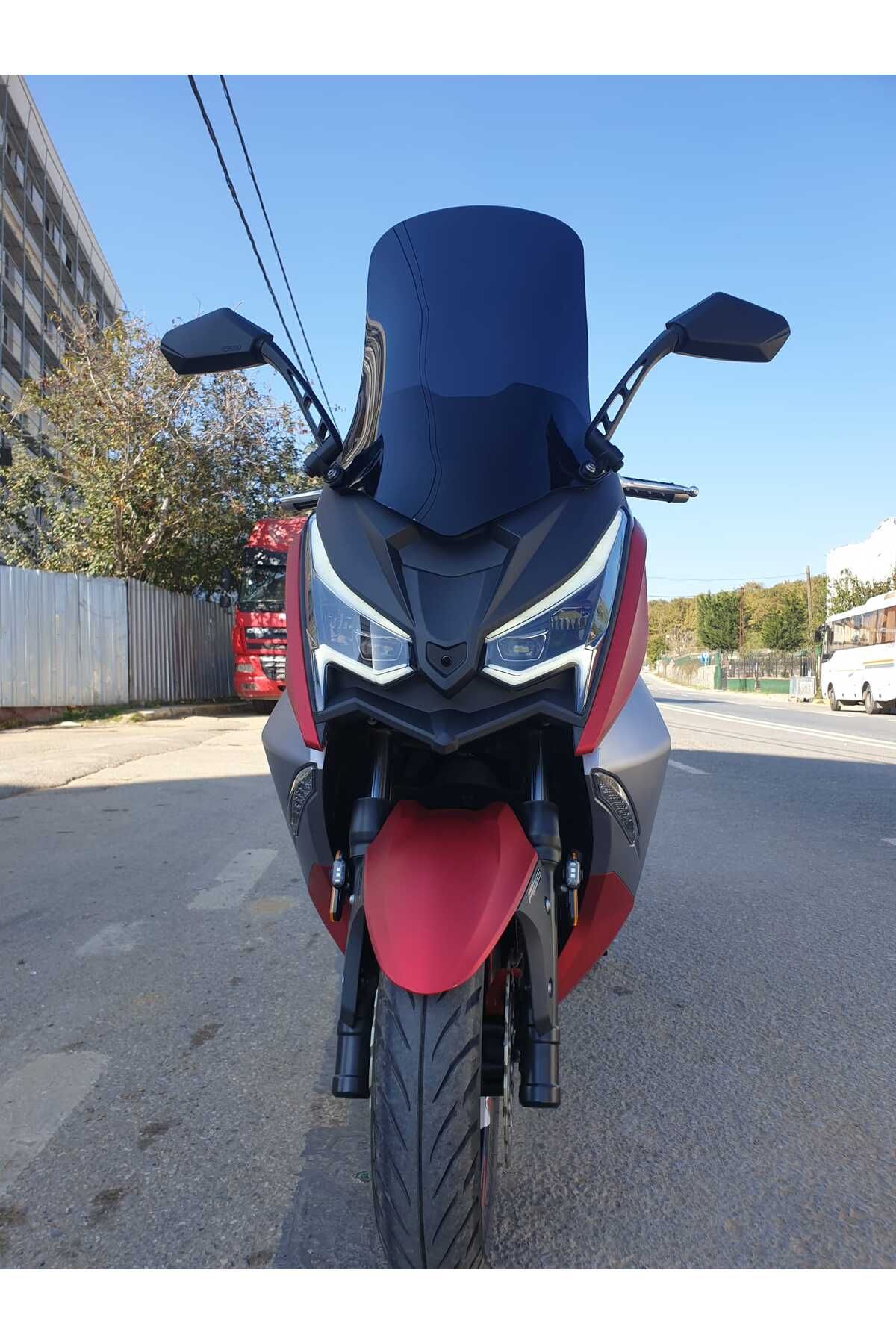 Ariic Chief 318 Siperlik Ön Cam 2023-2025 Model 75cm Siyah Renkli 4mm UZUN CAM
