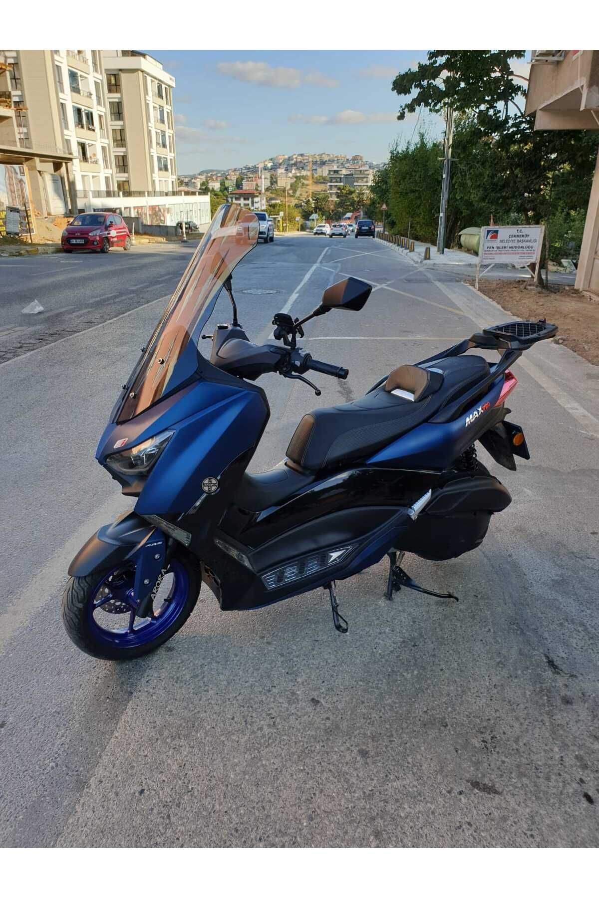 Arora Max PRO Siperlik Ön Cam 2023-2025 Model 65cm Füme Renkli 4mm ORTA BOYLU CAM