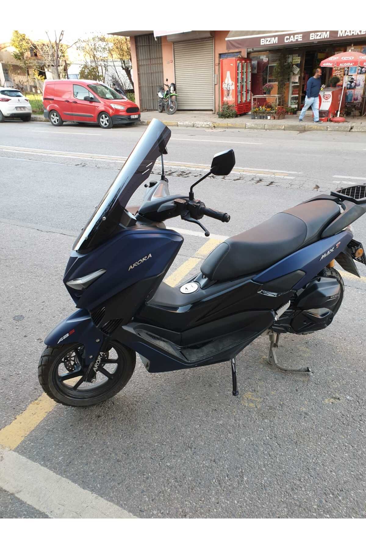 Arora Max T 150 Siperlik Ön Cam 2022-2025 Model 65cm Siyah Renkli 4mm ORTA BOYLU CAM