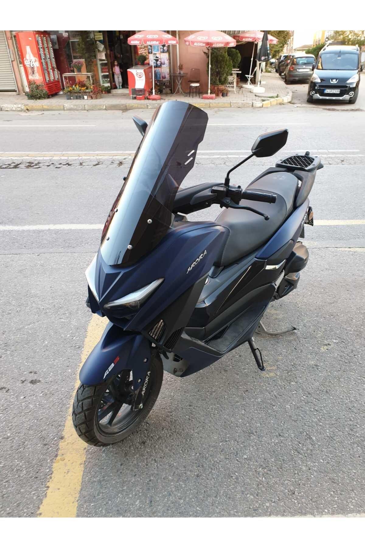 Arora Max T 150 Siperlik Ön Cam 2022-2025 Model 65cm Siyah Renkli 4mm ORTA BOYLU CAM