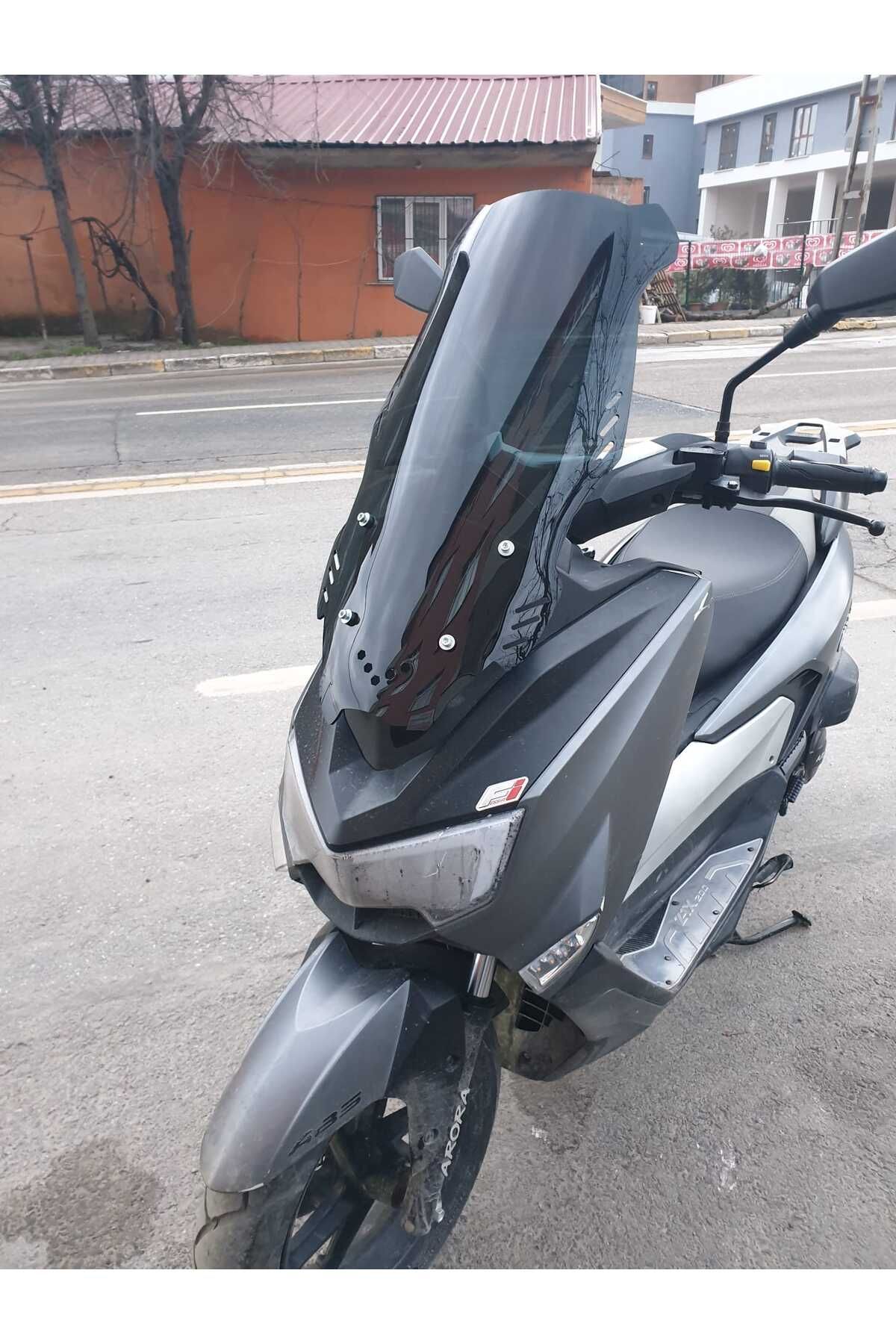 Arora ZRX 200 Siperlik Ön Cam 2022 Model 75cm Siyah Renkli 4mm UZUN CAM
