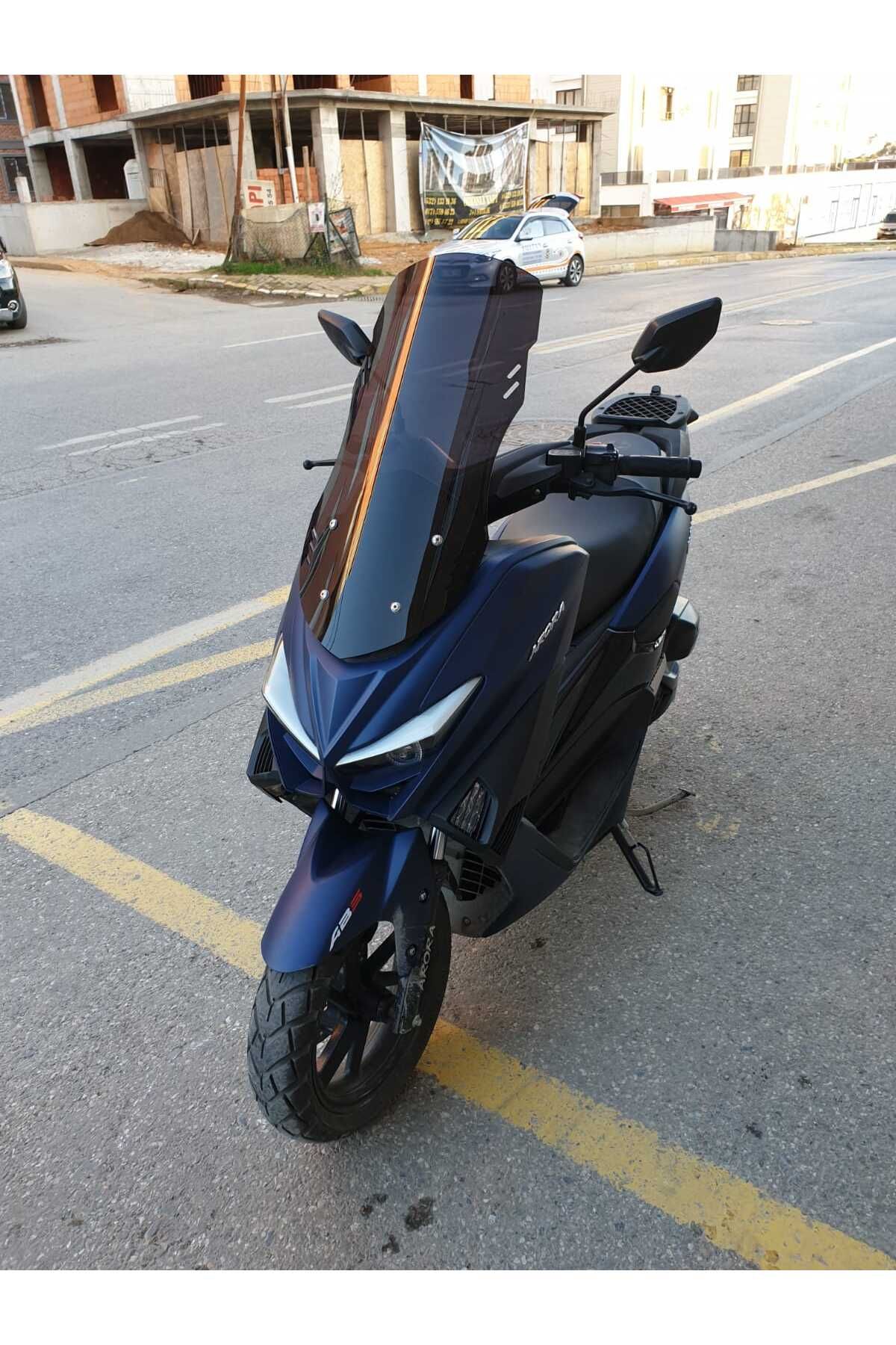 Arora Max T 150 Siperlik Ön Cam 2022-2025 Model 65cm Siyah Renkli 4mm ORTA BOYLU CAM