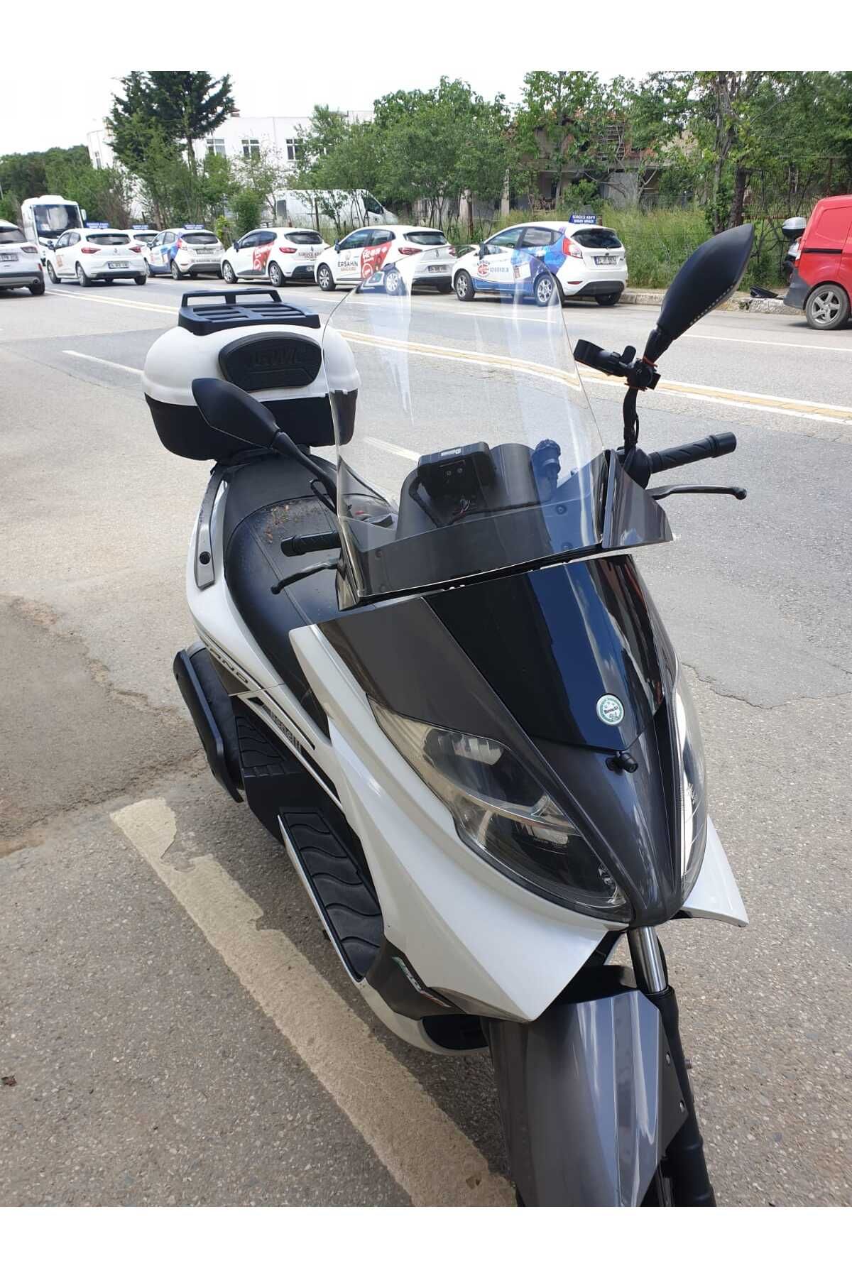 Benelli Zafferano 250 Siperlik Ön Cam 2015 2016 Model 48cm Şeffaf Renkli 4mm