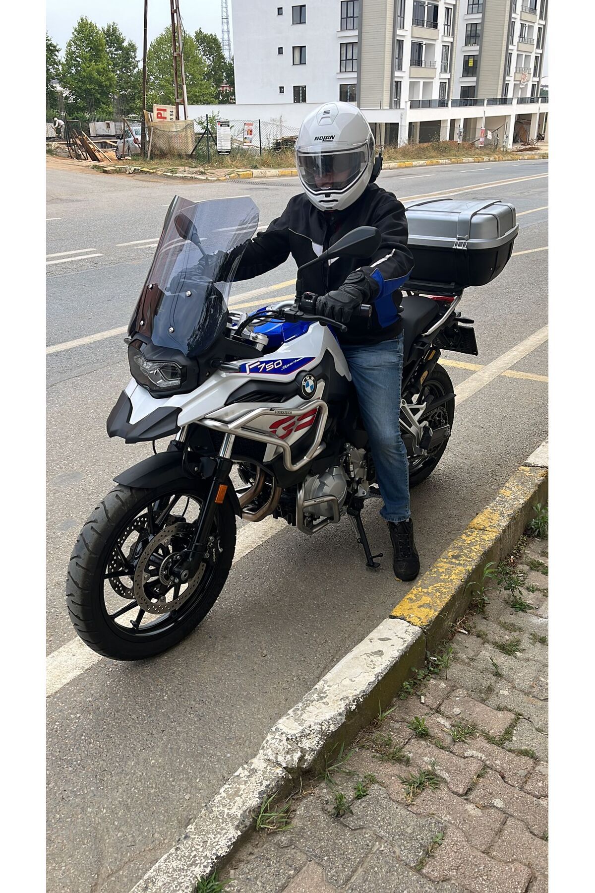 Bmw F750 850 Sport Siperlik Ön Cam 2018-2025 Model 44cm Füme Renkli 4mm