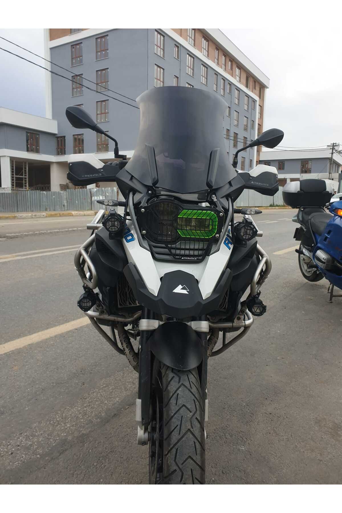 Bmw R 1200 1250 GS Siperlik Ön Cam 2013 2024 Model 52cm Siyah Renkli 4mm