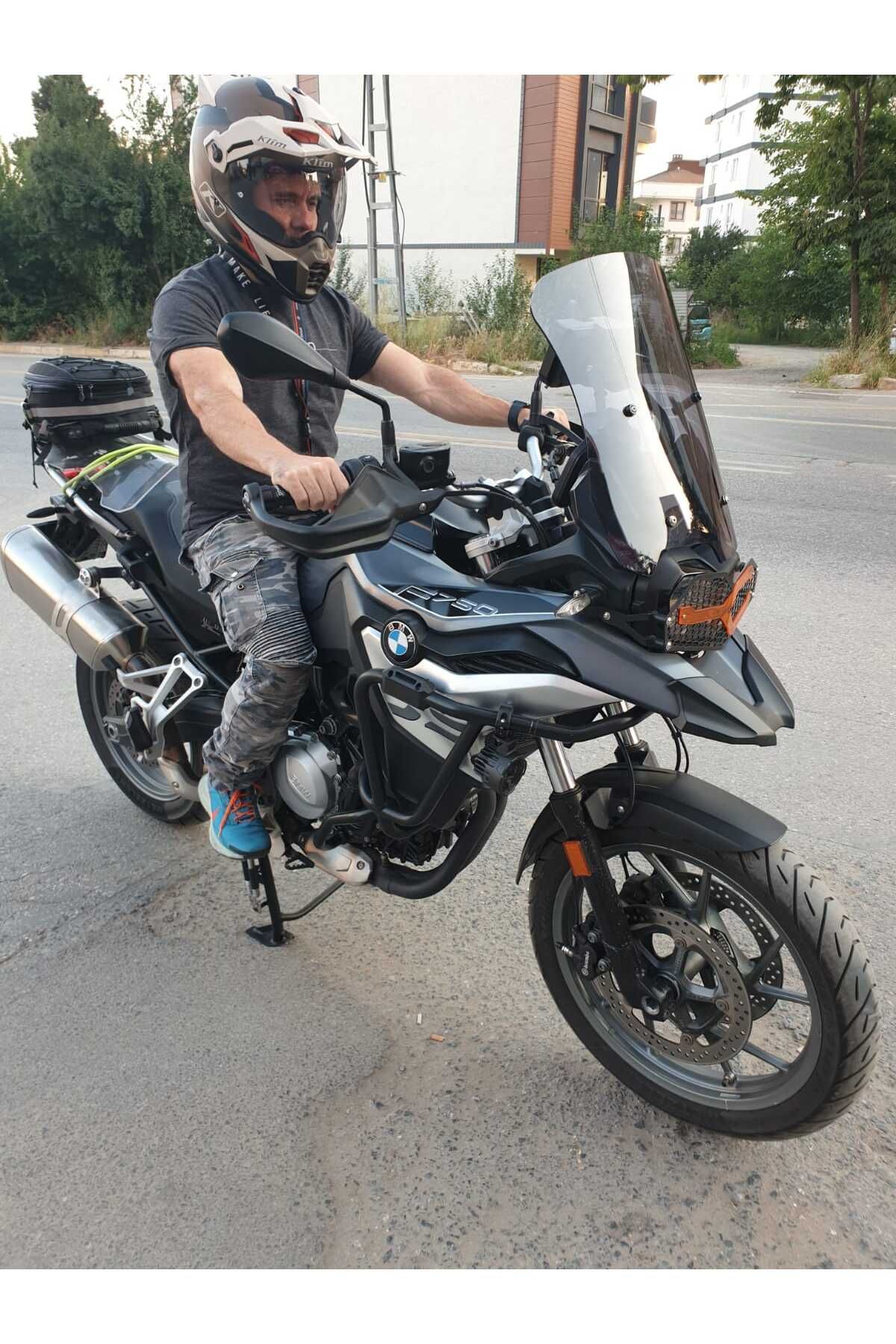 Bmw F750 Siperlik Ön Cam 2018-2023 Model 48cm Füme Renkli 4mm