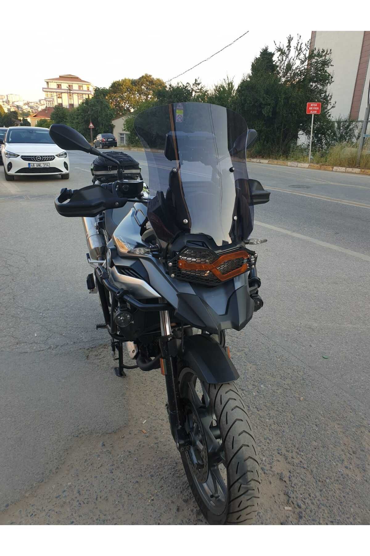 Bmw F750 Siperlik Ön Cam 2018-2023 Model 48cm Füme Renkli 4mm