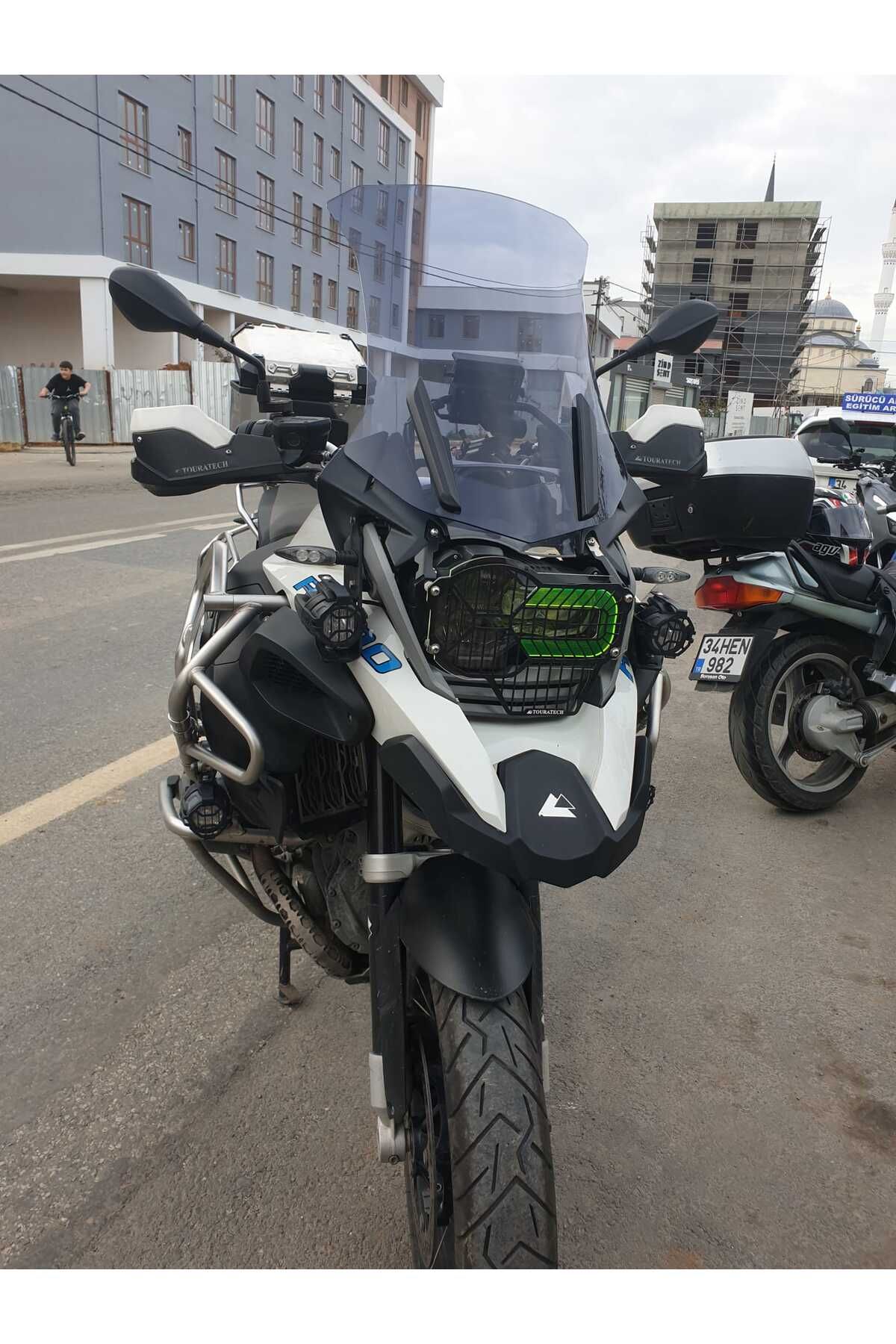 Bmw R 1200 1250 GS Siperlik Ön Cam 2013 2024 Model 52cm Füme Renkli 4mm