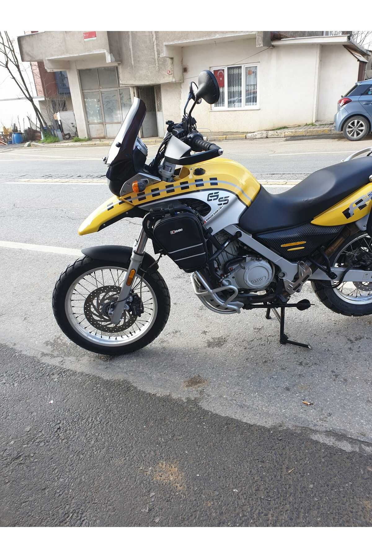 Bmw F650 GS Siperlik Ön Cam ( 3 Delikli ) 1999-2003 Model 35cm siyah Renkli 4mm