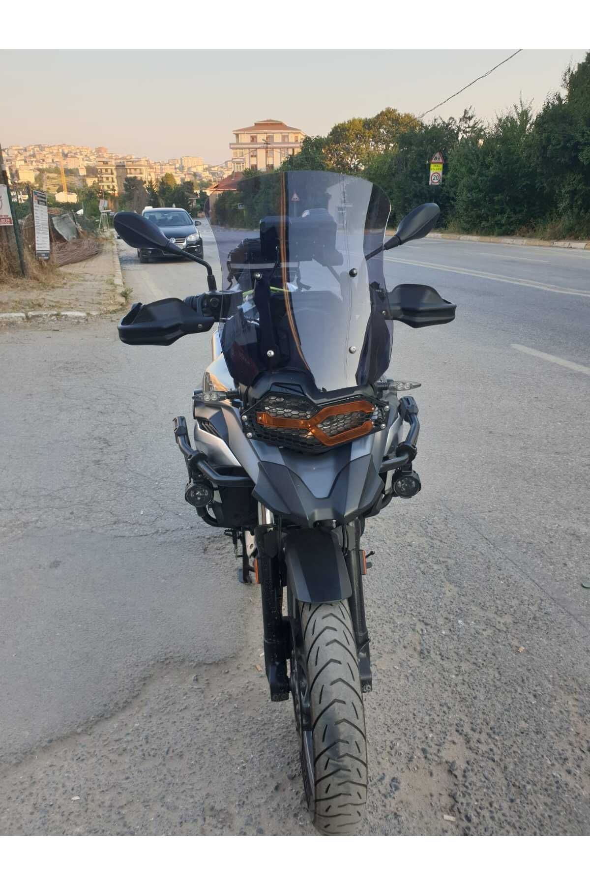 Bmw F750 Siperlik Ön Cam 2018-2023 Model 48cm Füme Renkli 4mm