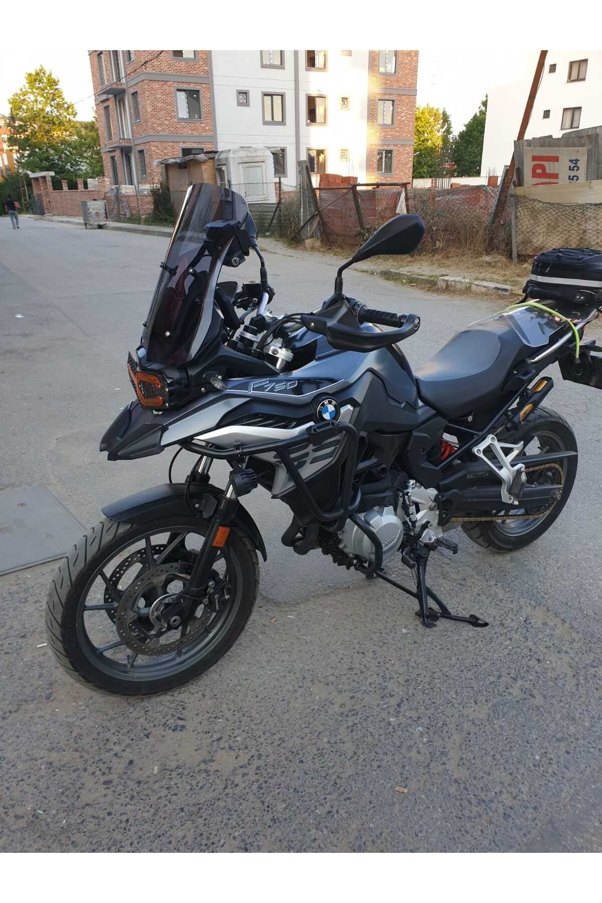Bmw F750 Siperlik Ön Cam 2018-2023 Model 48cm Füme Renkli 4mm
