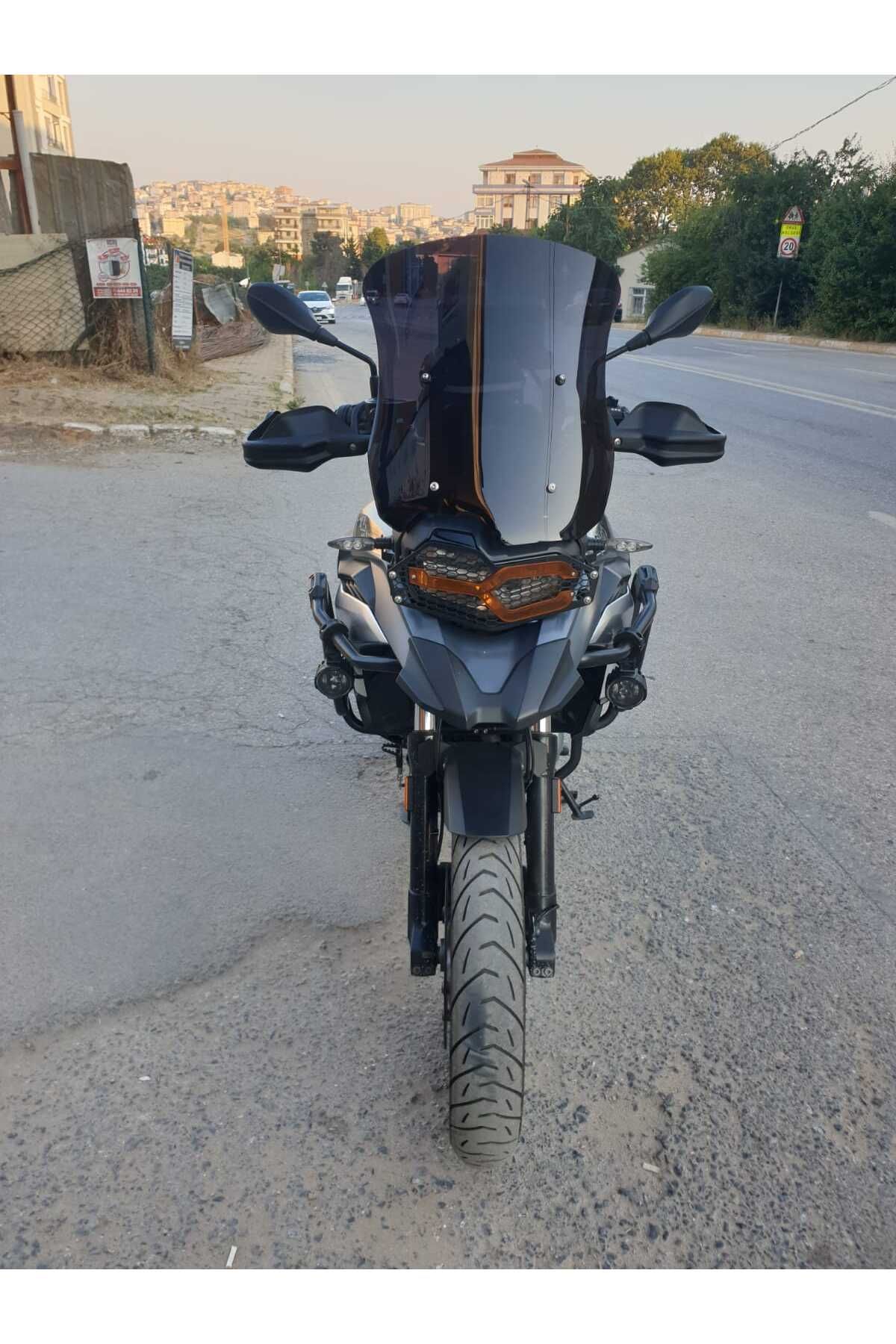 Bmw F750 Siperlik Ön Cam 2018-2023 Model 48cm Siyah Renkli 4mm