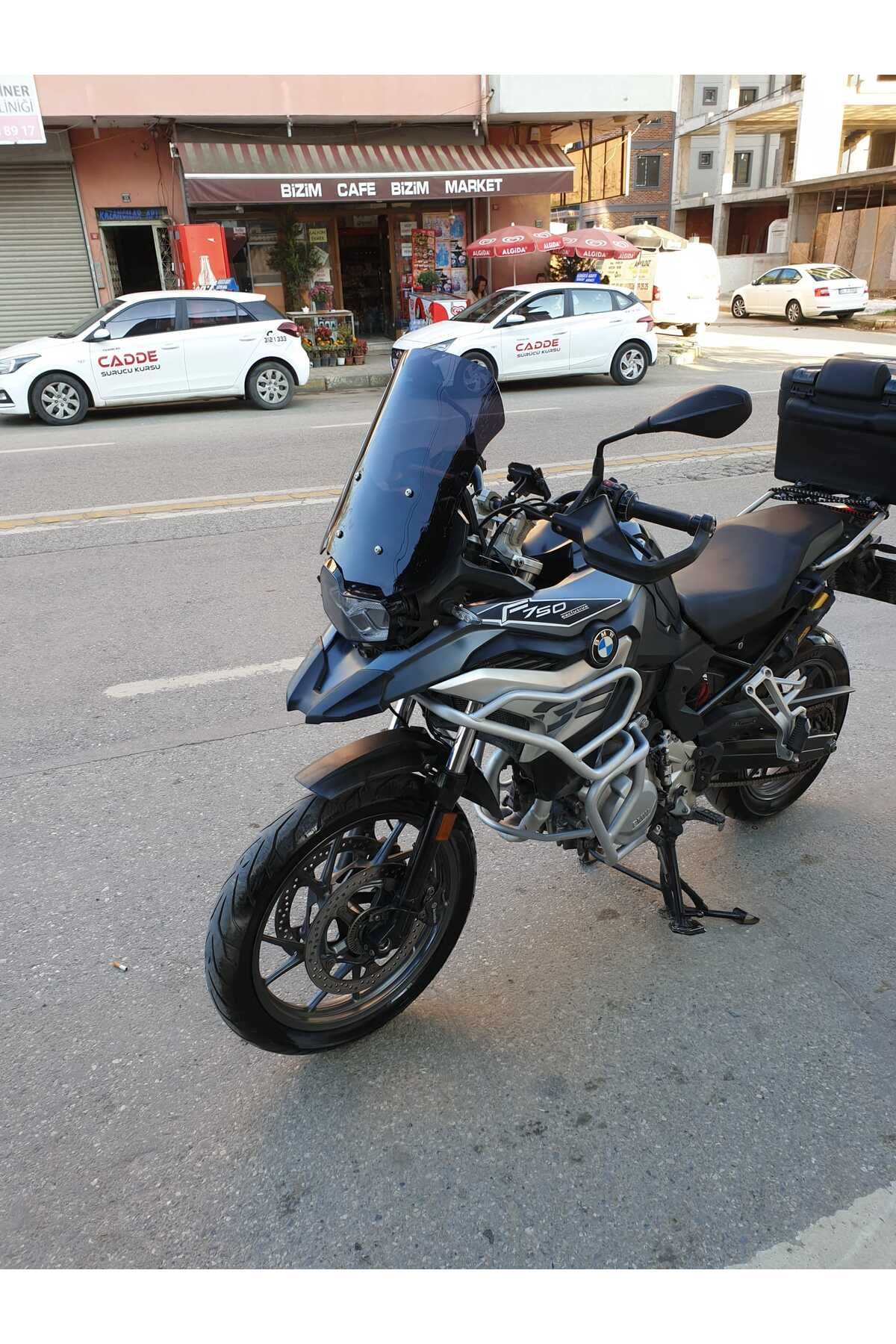 Bmw F750 850 Sport Siperlik Ön Cam 2018-2025 Model 44cm Şeffaf Renkli 4mm