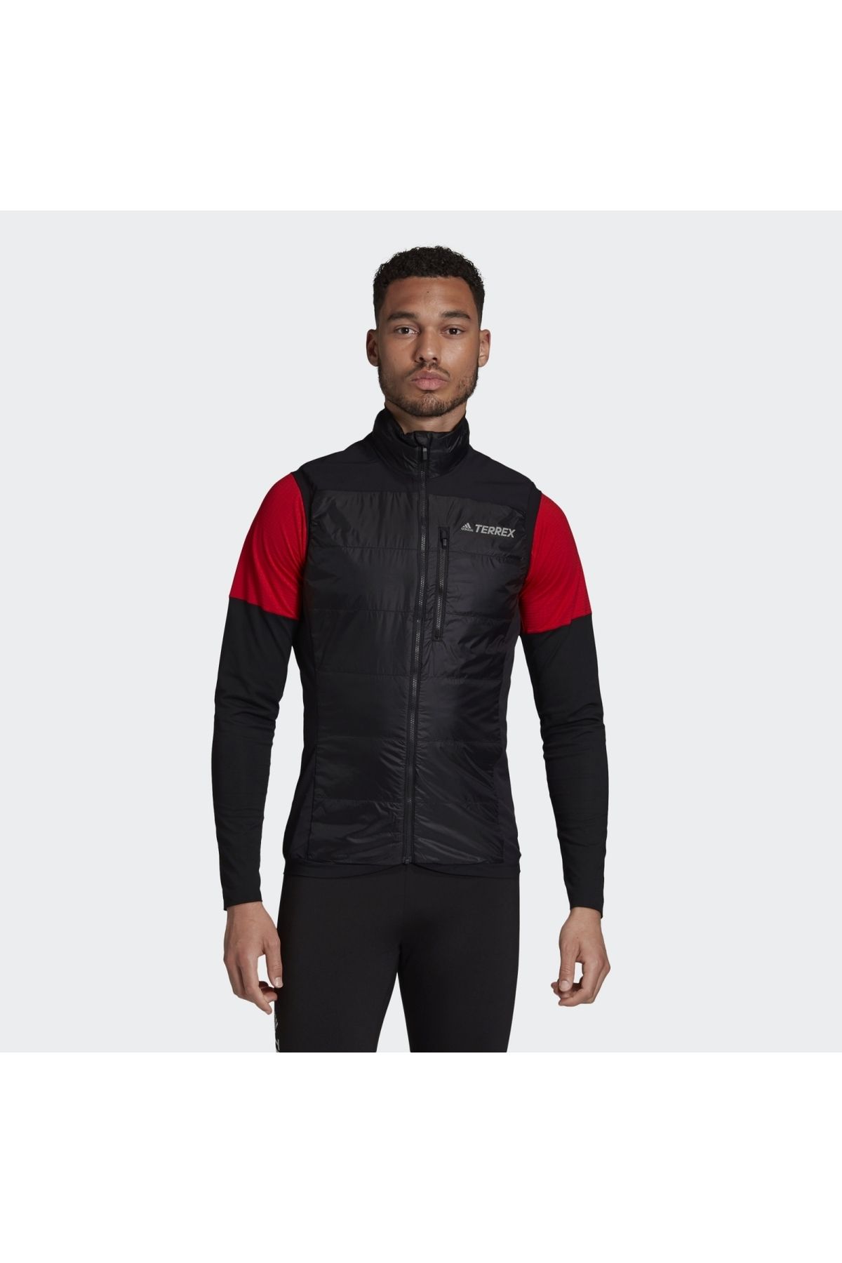 adidas-Vest adidas Terrex Primaloft Hybrid, Black, Men 3